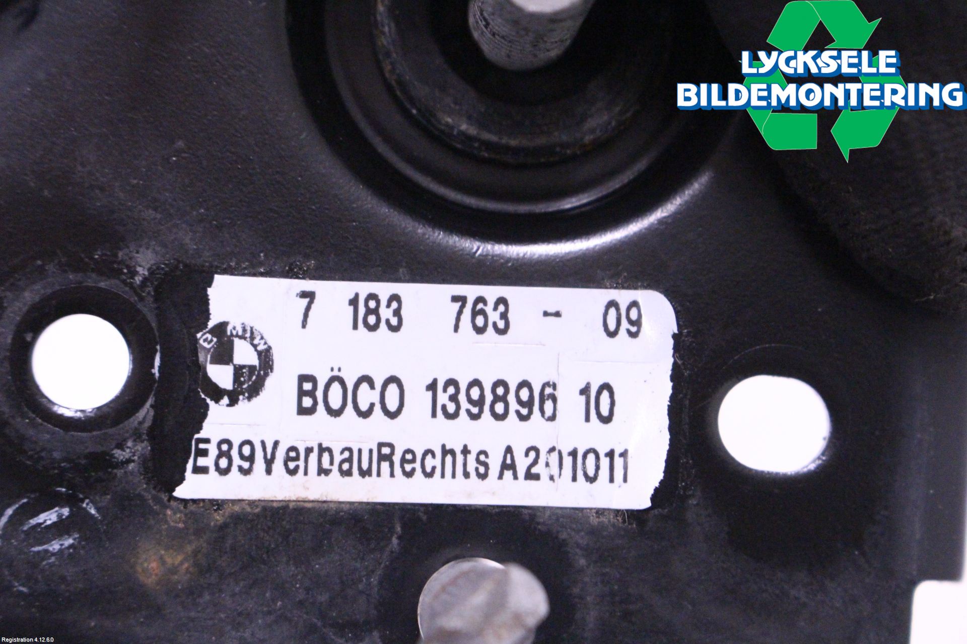 BMW 5 F10/F11/F18 09-17 Huv Spärr