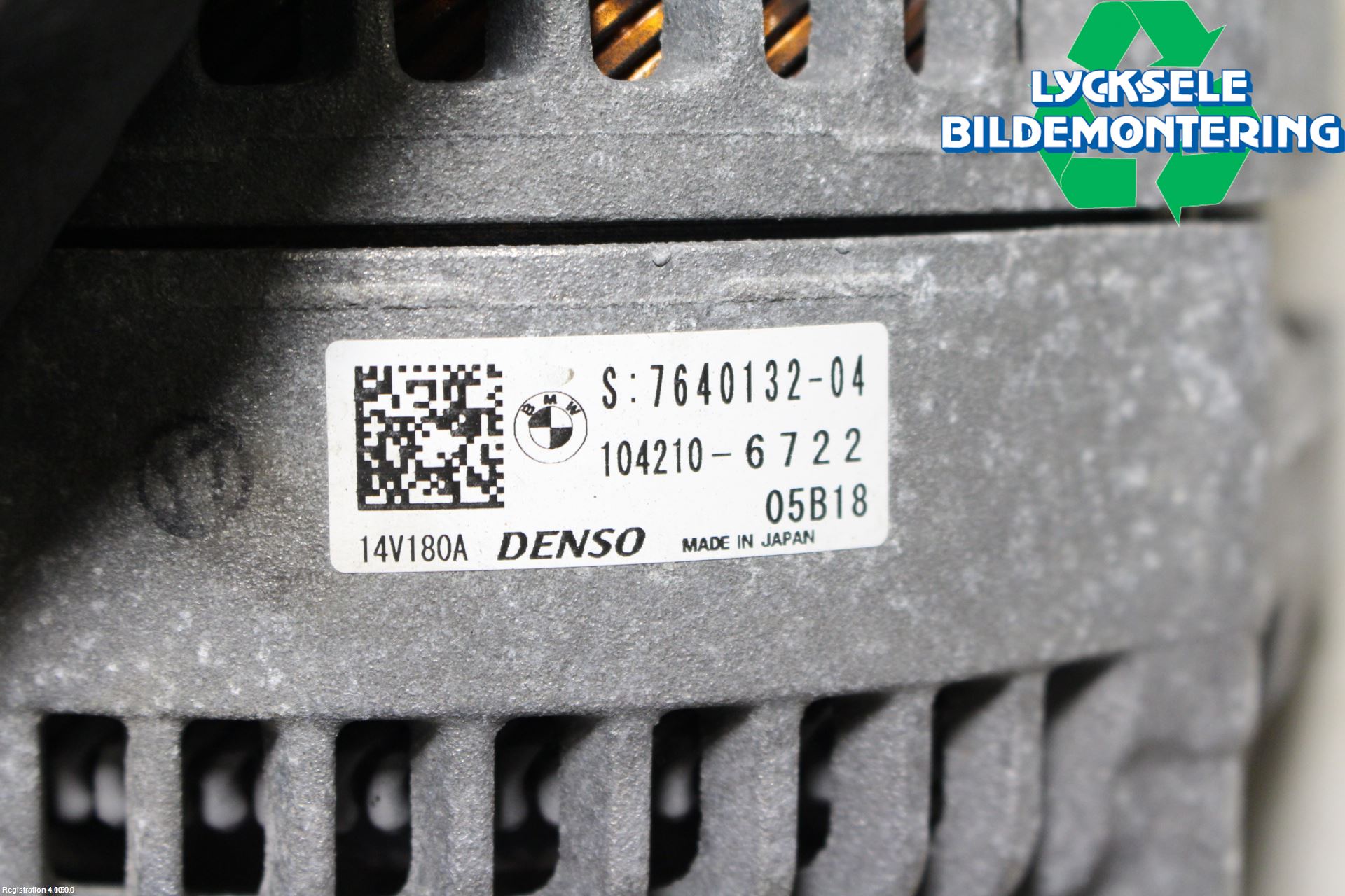 BMW 3 F30/F31/F80 12-19 Generator