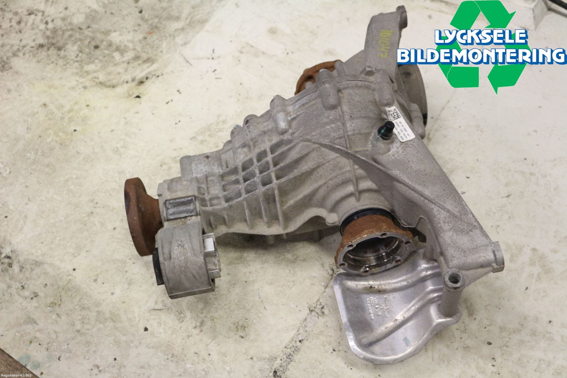 Audi A4/S4 B9 16-19 Bakväxel-Diff