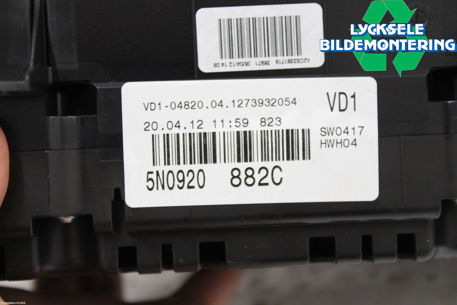 Volkswagen VW TIGUAN 07-16 Instrument Komb