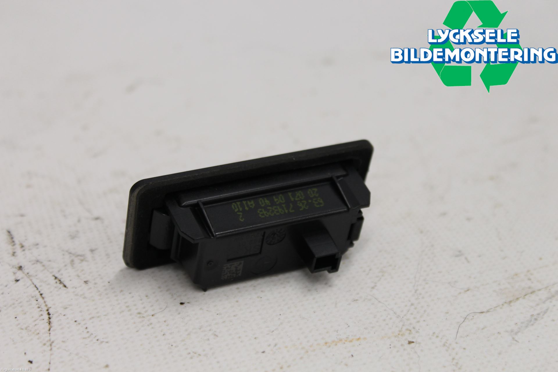 BMW 3 G20/G21/G80/G81 19- Skylt Belysning