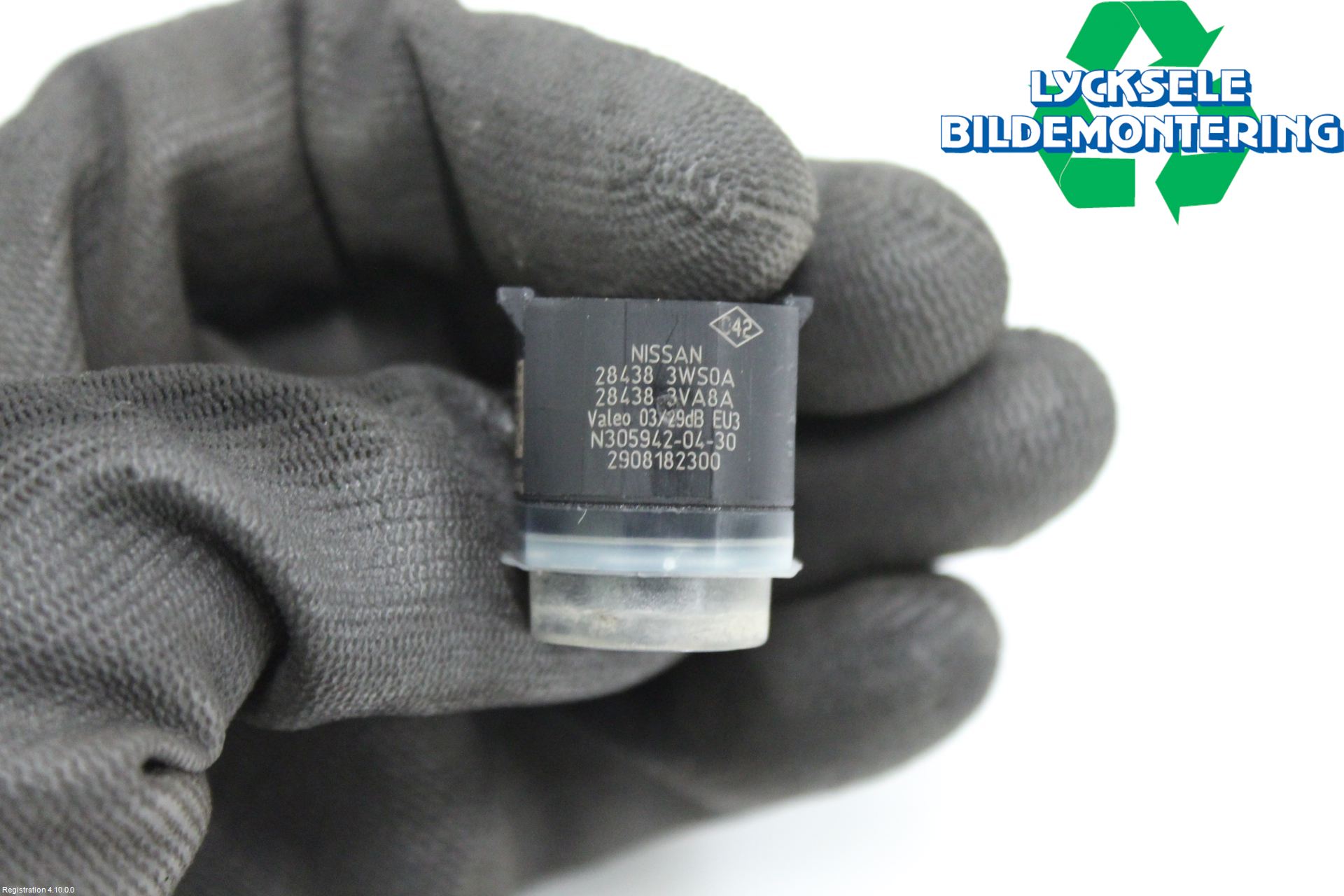 Nissan LEAF 18- Parkeringshjälp Backsensor