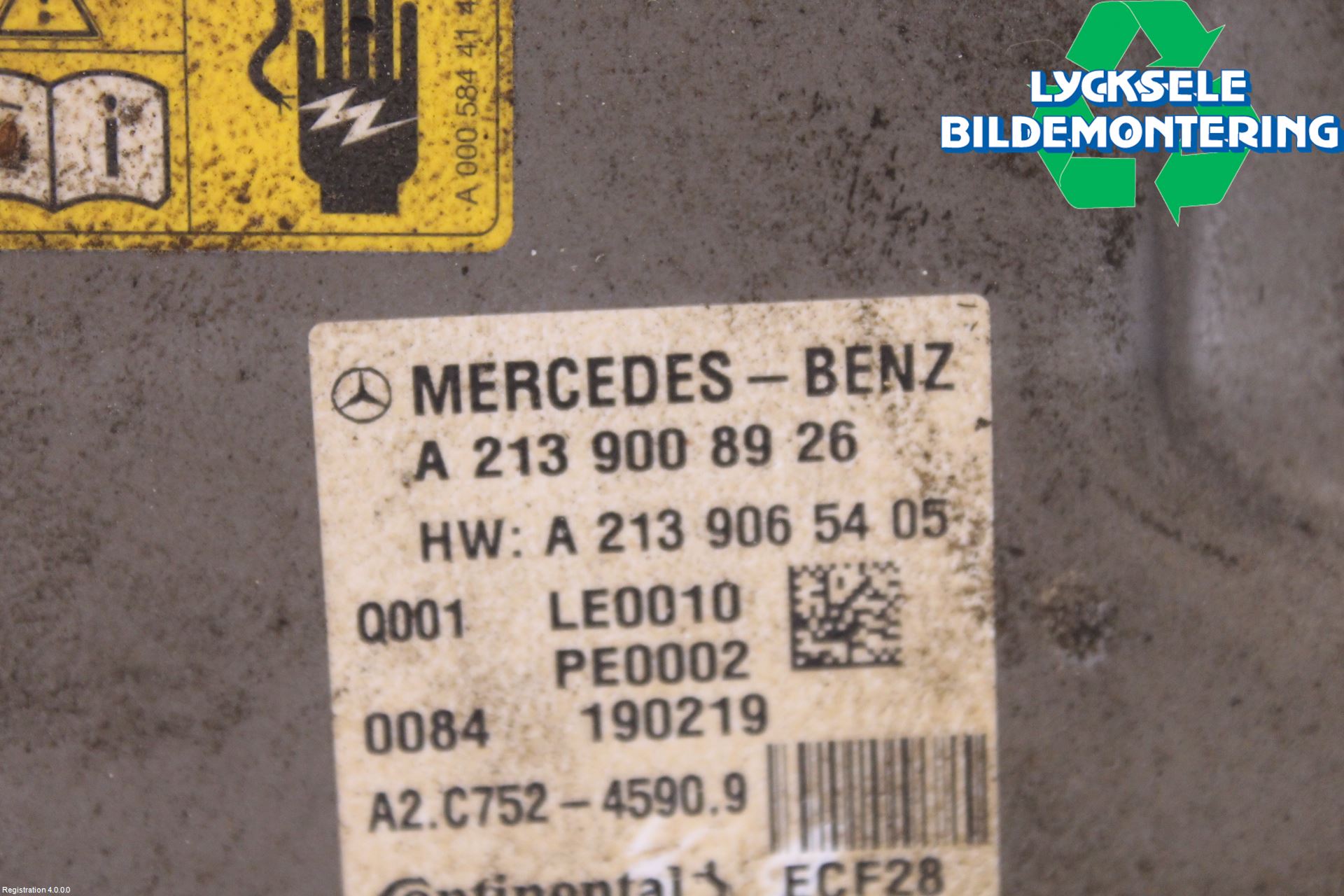 Mercedes-Benz MB E-KLASS (W213) 16-23 Inverter Hybrid