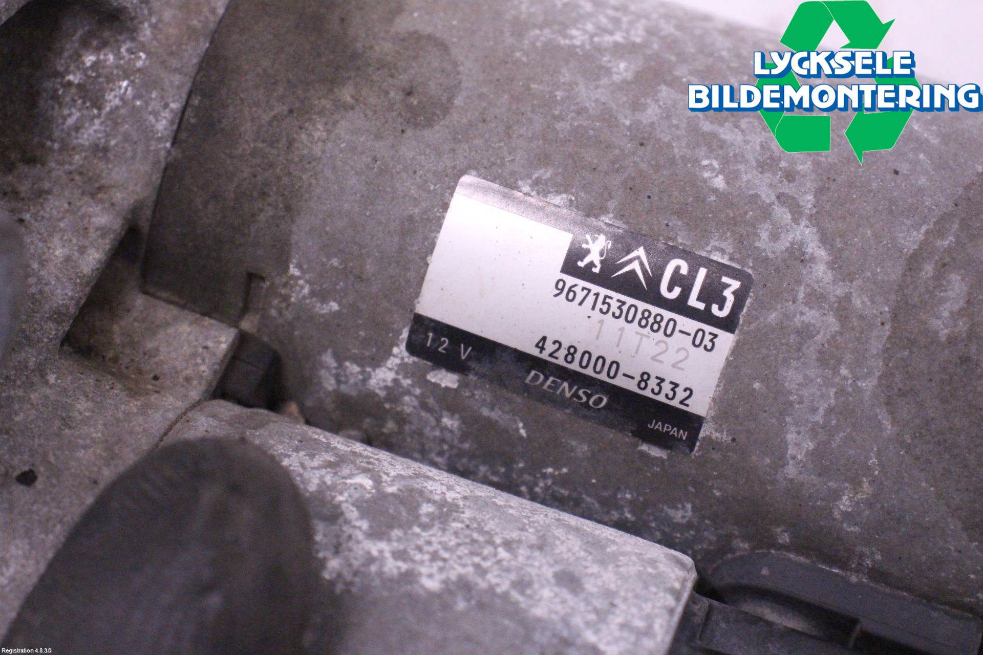 Peugeot PEUGOT 208 16-19 Startmotor