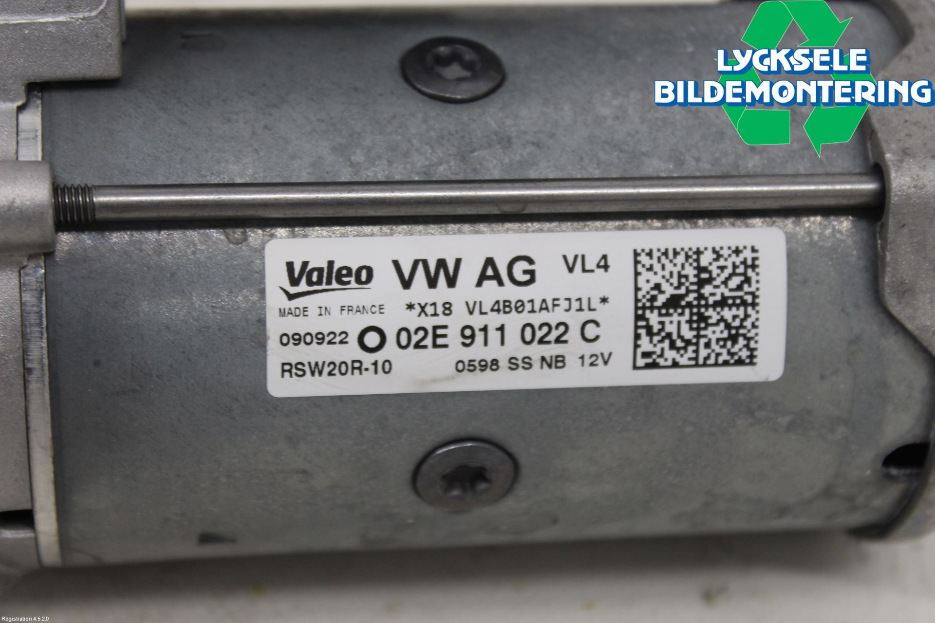 Volkswagen VW CADDY 21- Startmotor Diesel