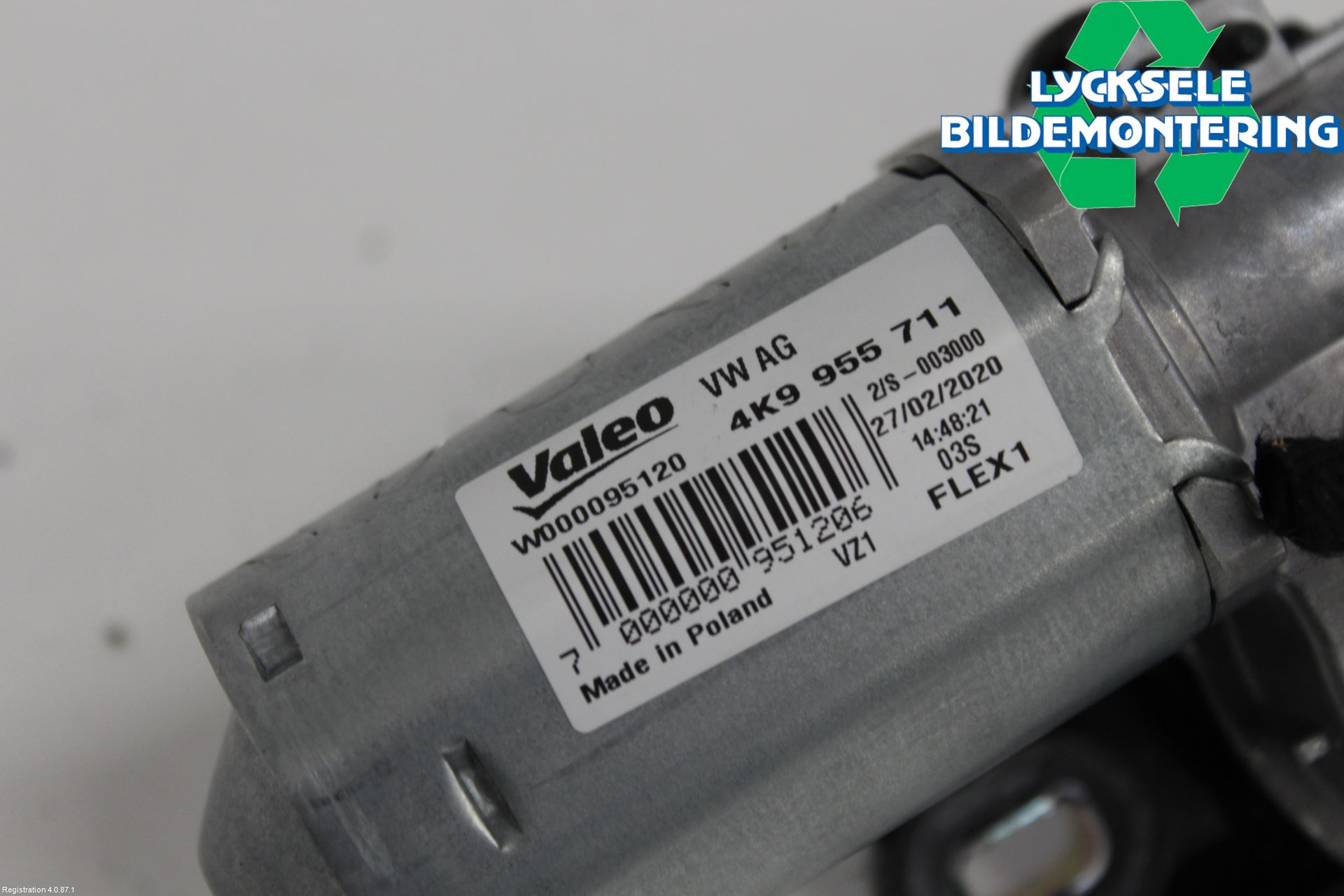 Audi A6 F2/C8 19- Torkarmotor Baklucka