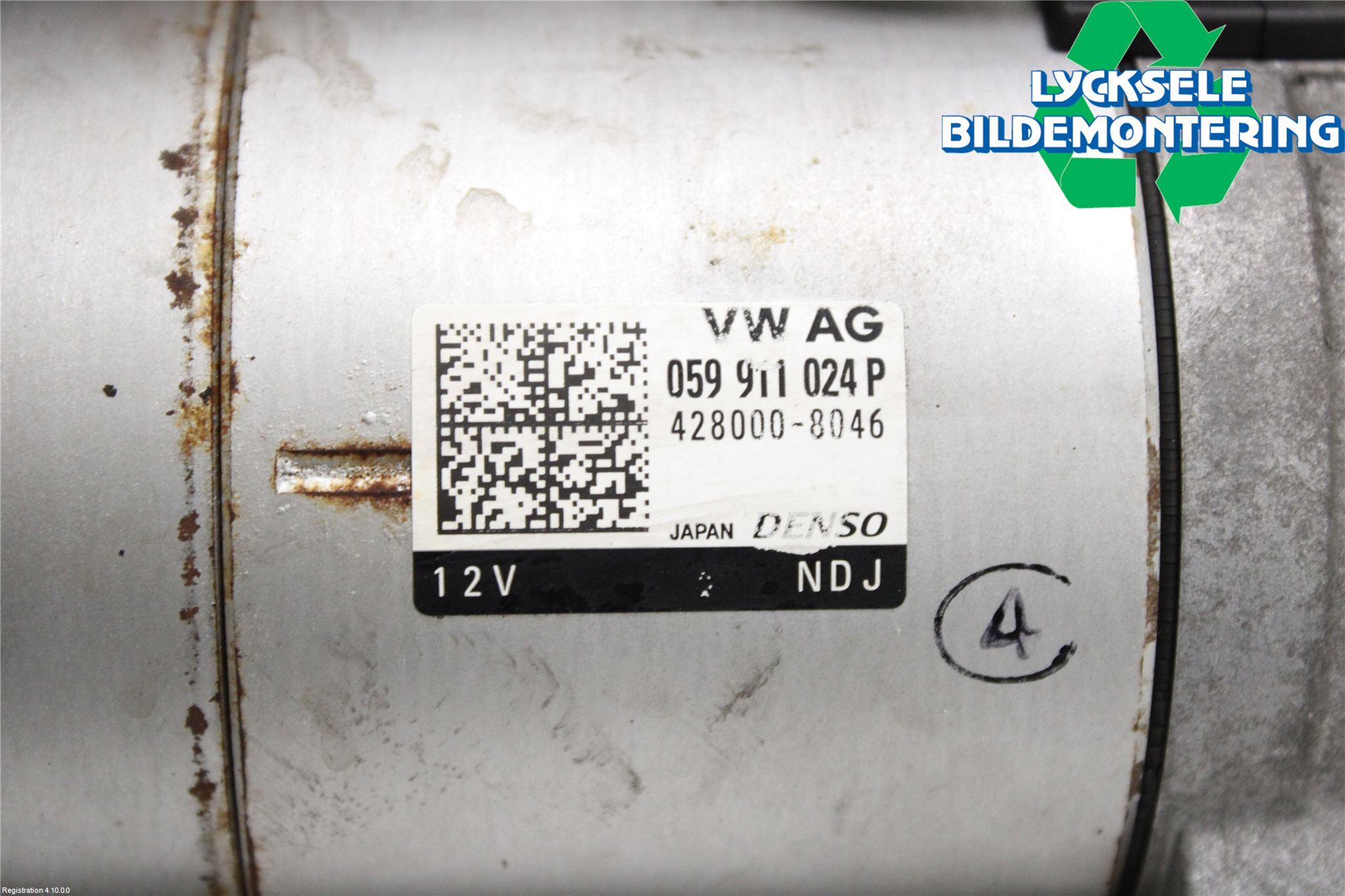 Audi A6 ALLROAD 12-18 Startmotor Diesel