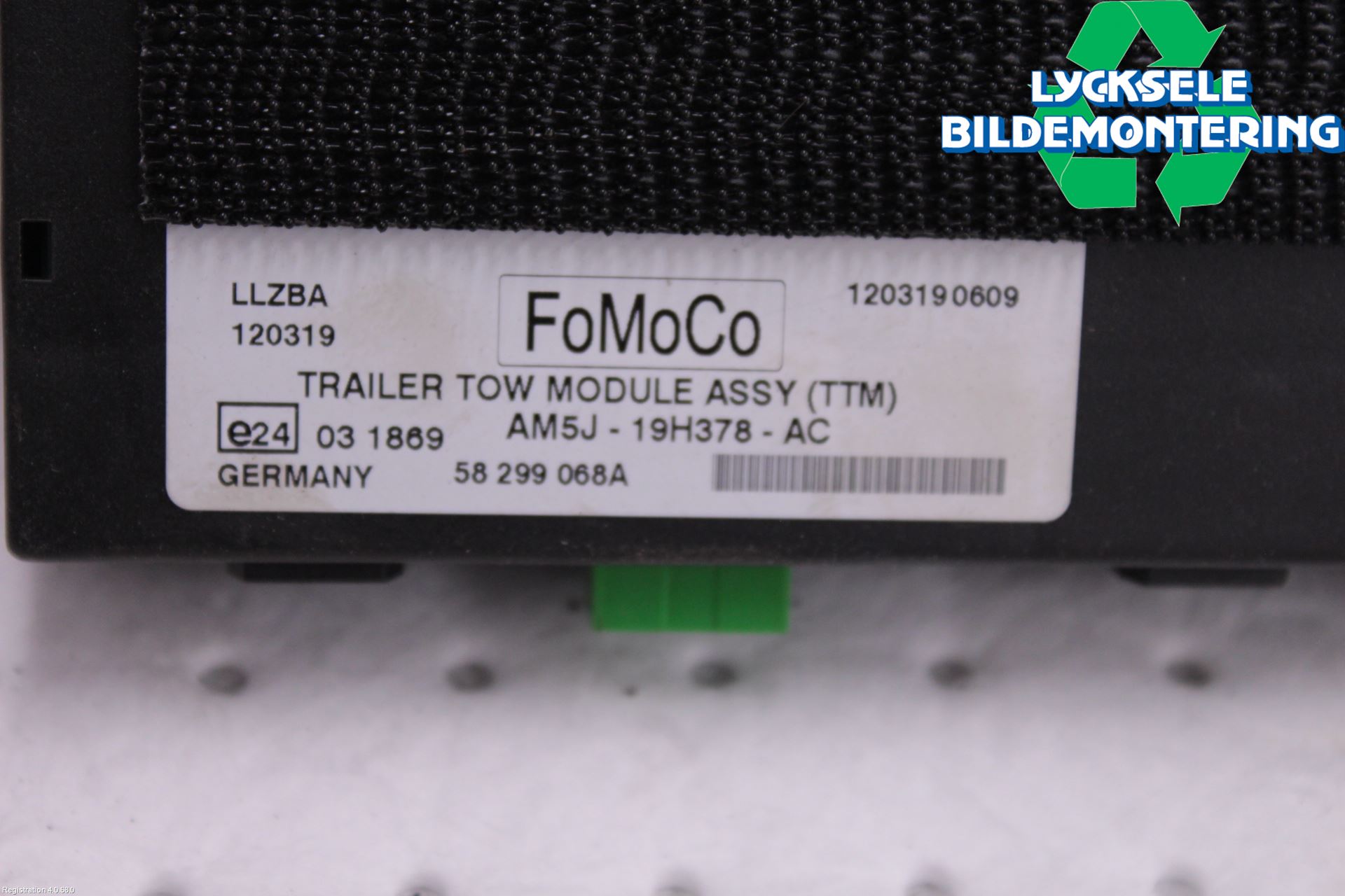 Ford FOCUS 11-14 Styrenhet Dragkrok