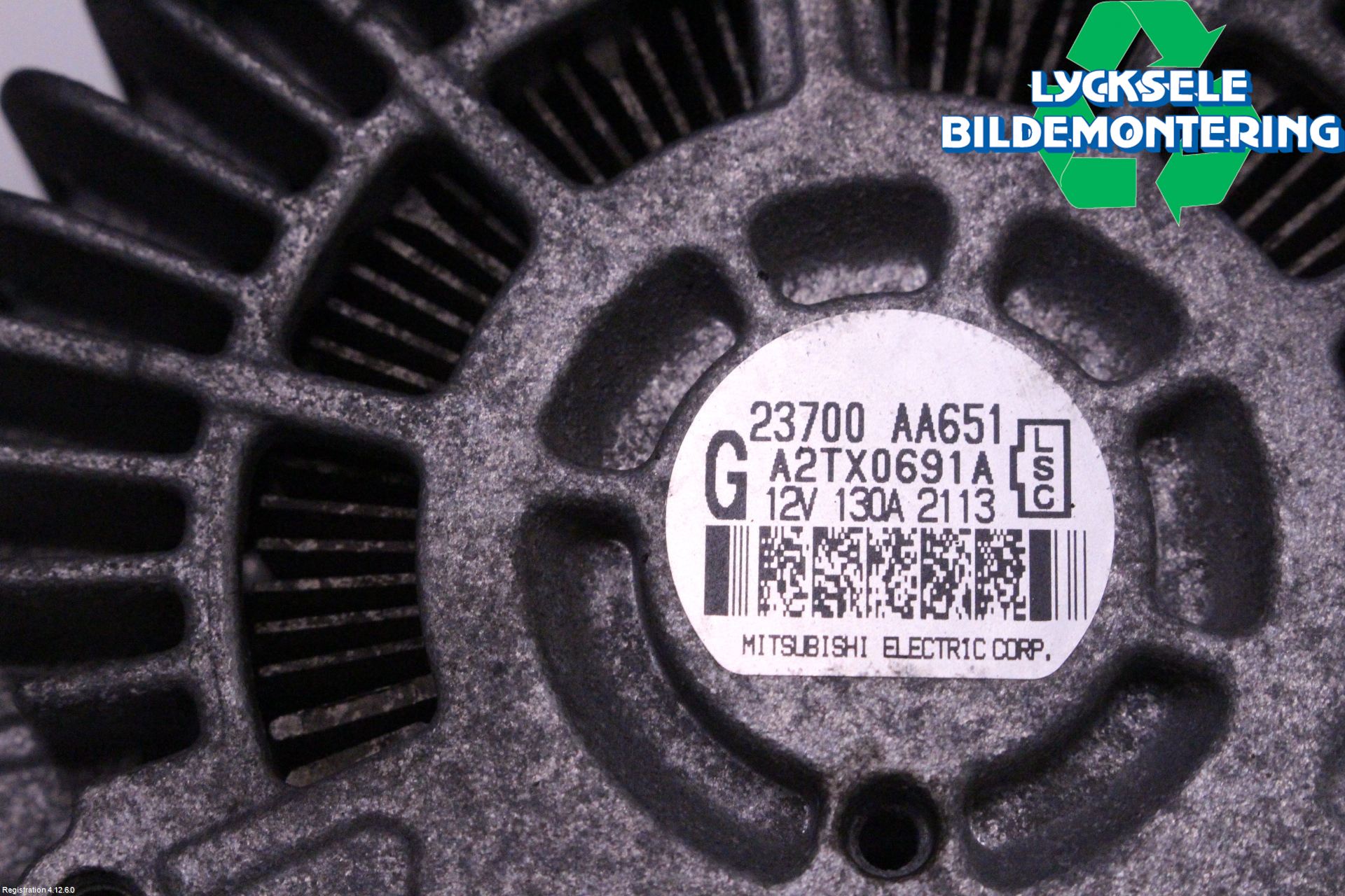 Subaru LEGACY 10-14 Generator