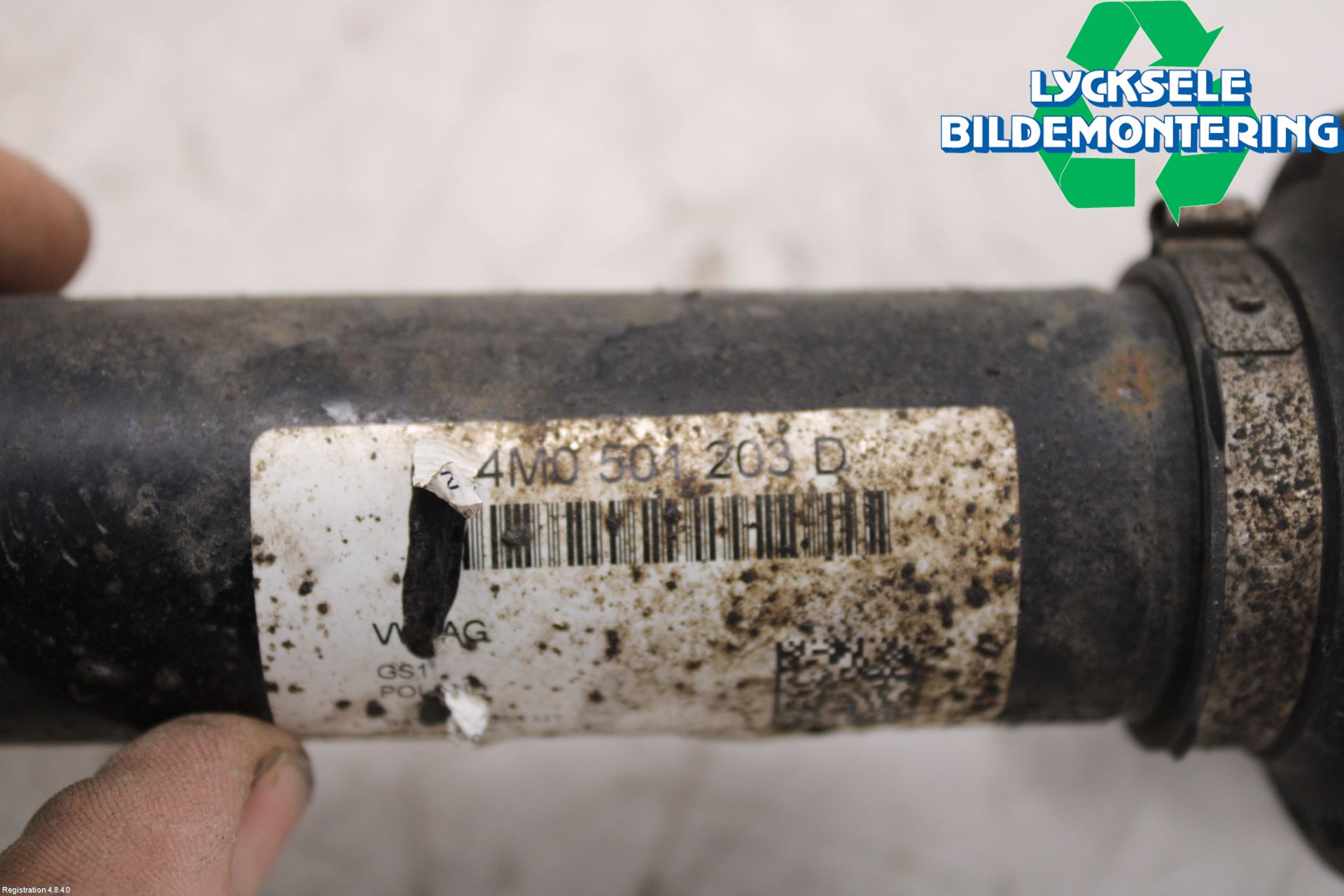 Audi Q8/SQ8 4M 19- Drivaxel Bak Vänster