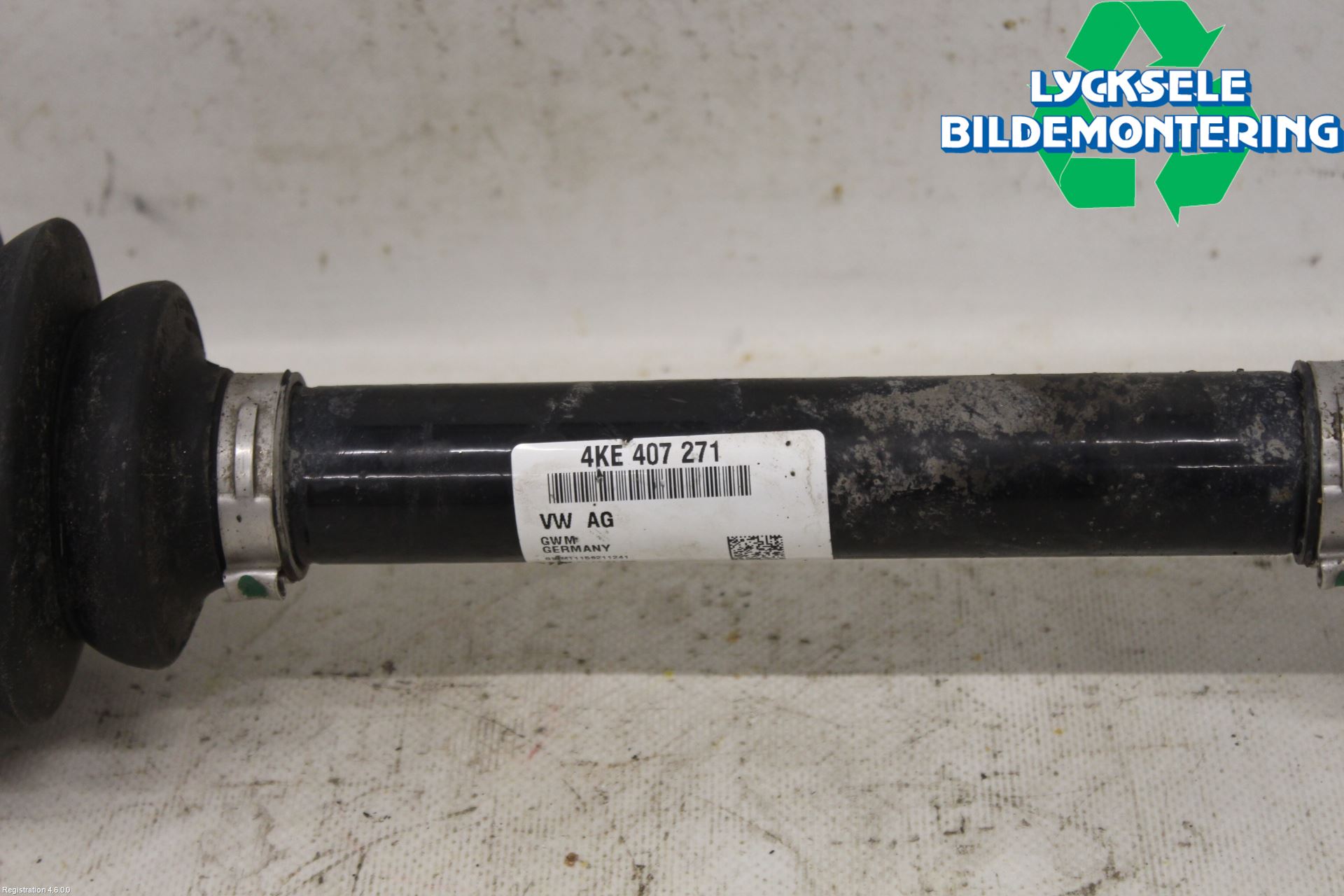 Audi E-TRON, S GE 19- Drivaxel Fram Vänster