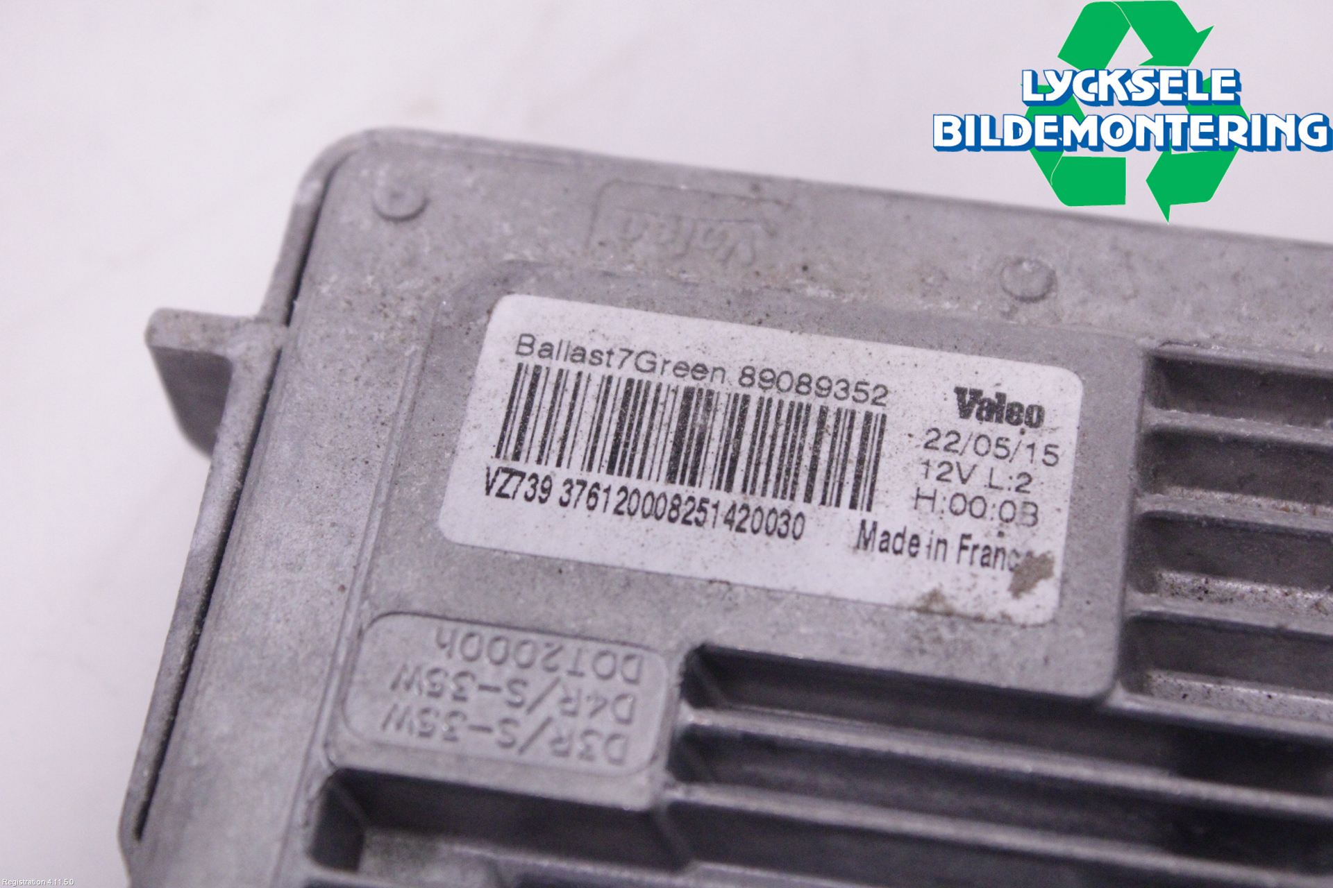 Ford KUGA 13-16 Styrenhet Strålkastare