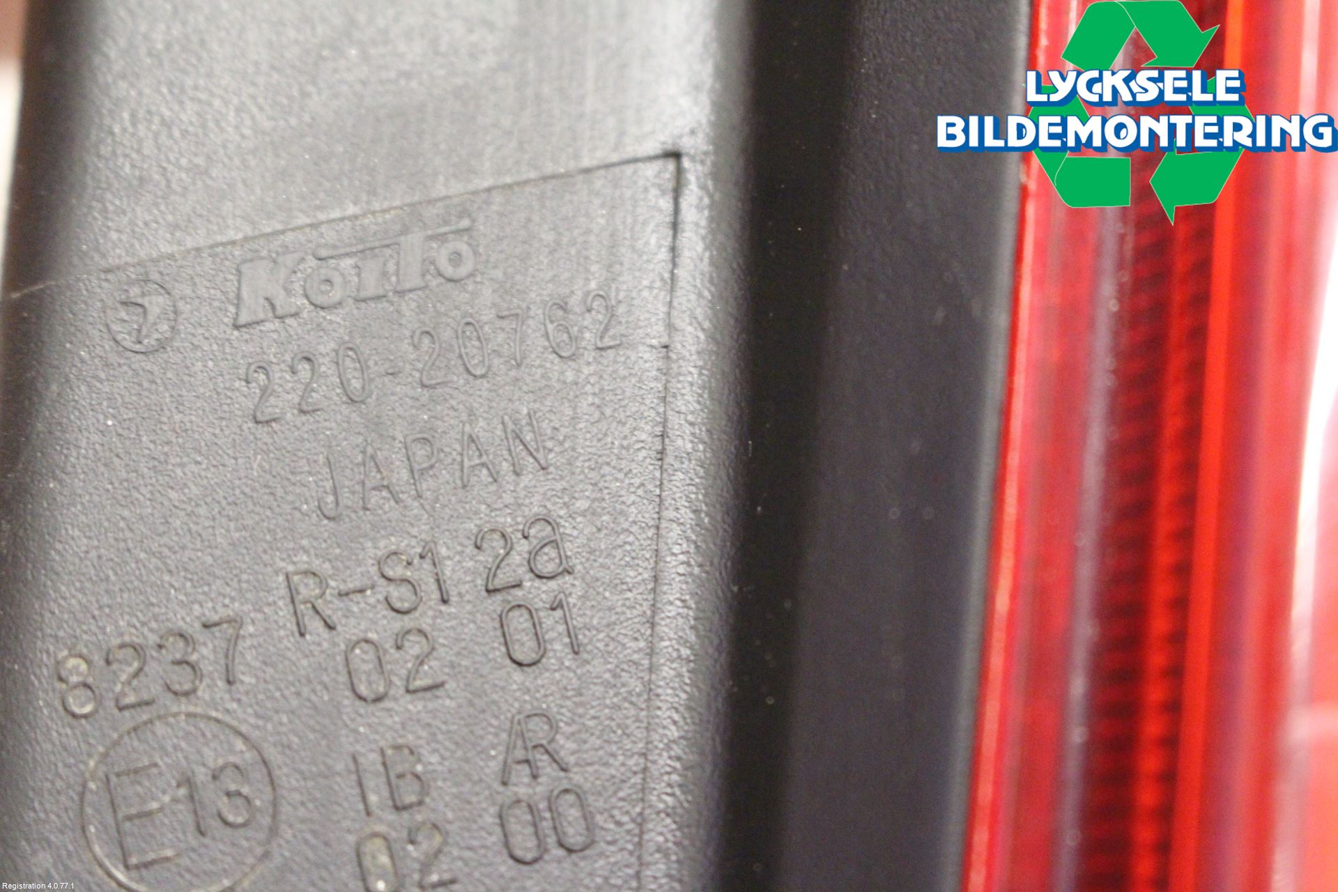 Subaru FORESTER SG 03-05 Bakljus Höger