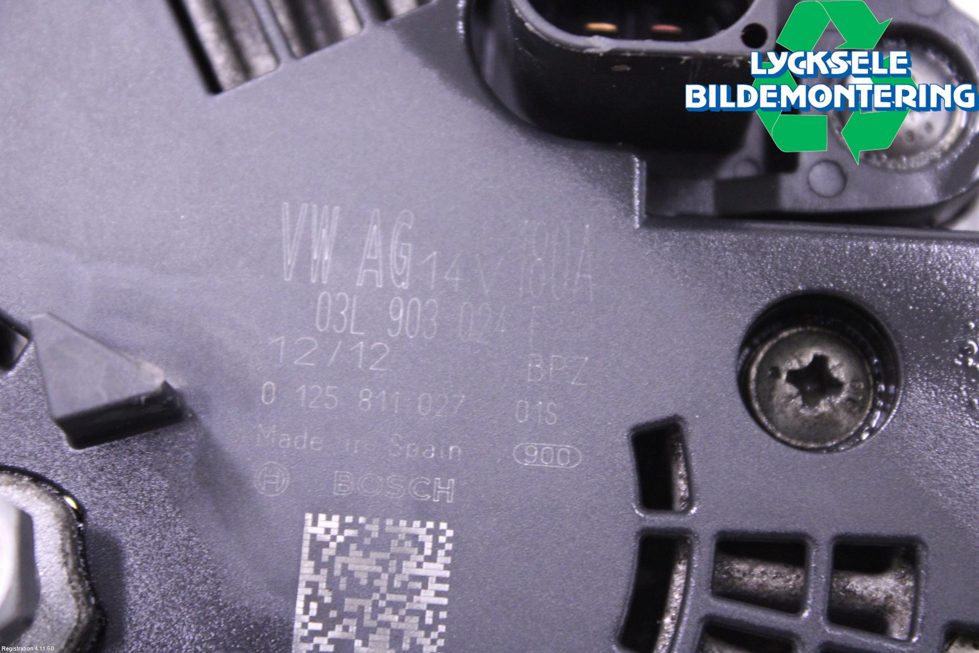 Volkswagen VW PASSAT 11-14 Generator