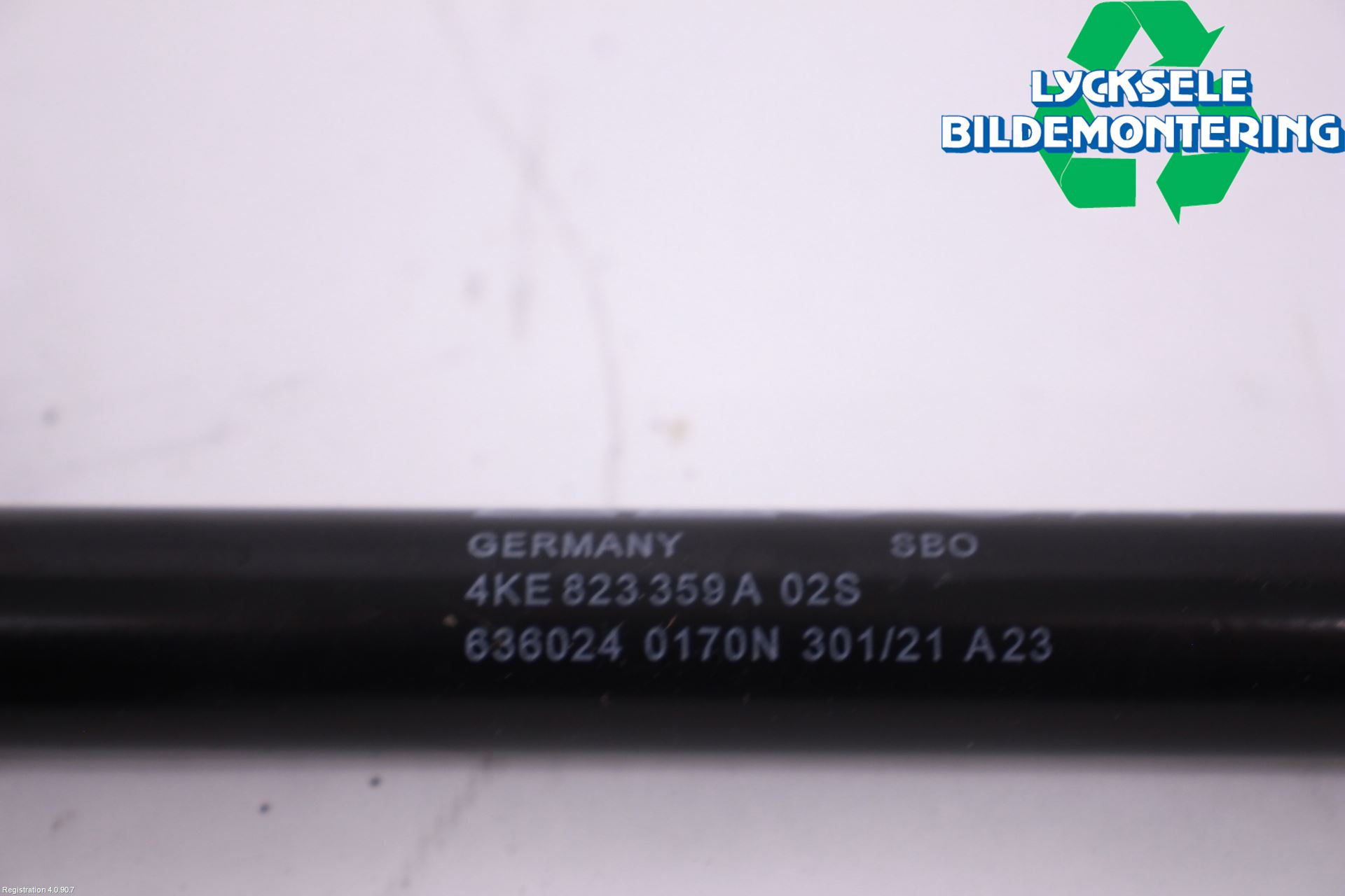 Audi E-TRON, S GE 19- Gasfjäder Motorhuv