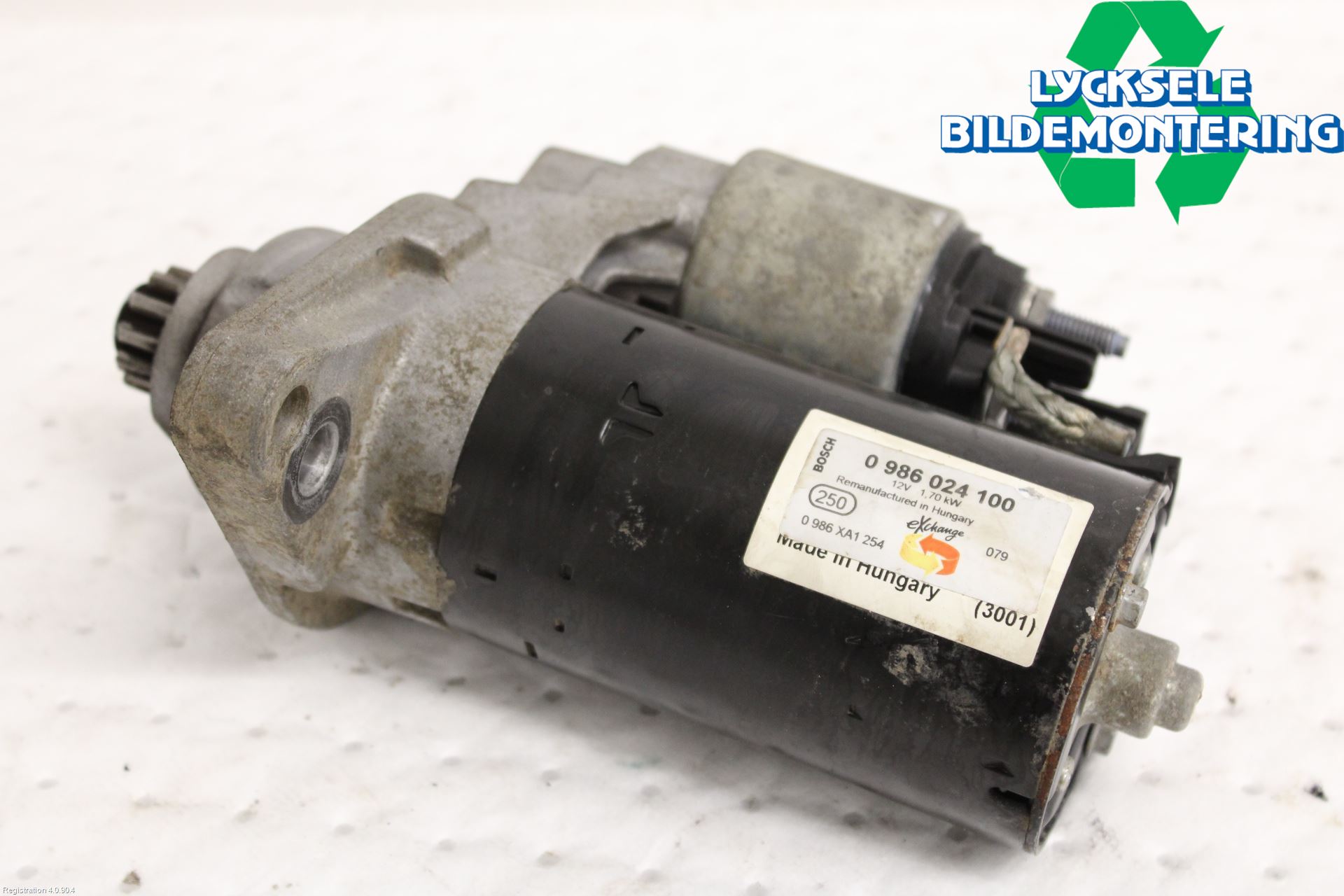 Volkswagen VW CADDY 11-15 Startmotor Diesel