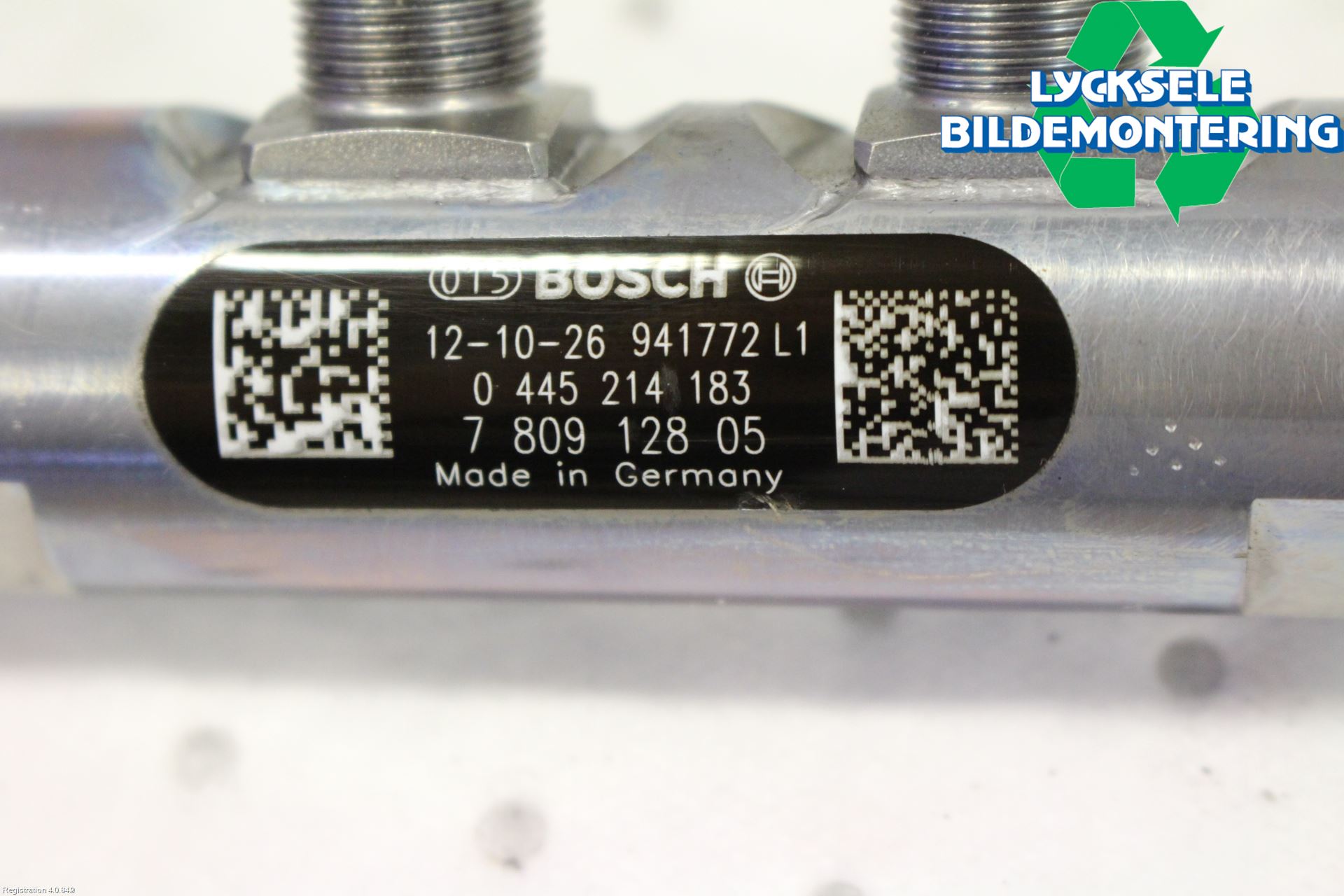 BMW 1 F20/F21 11-19 Inj. Fuelrail
