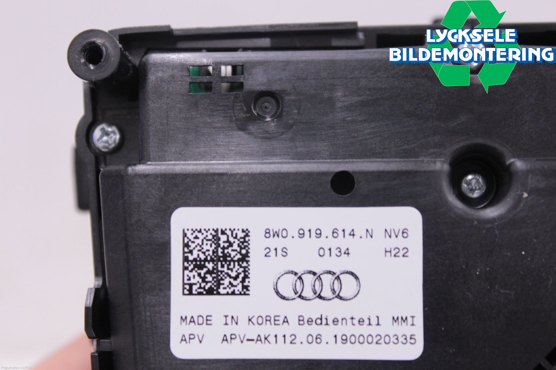 Audi A4/S4 B9 20- Cd Radio - Multimediapanel
