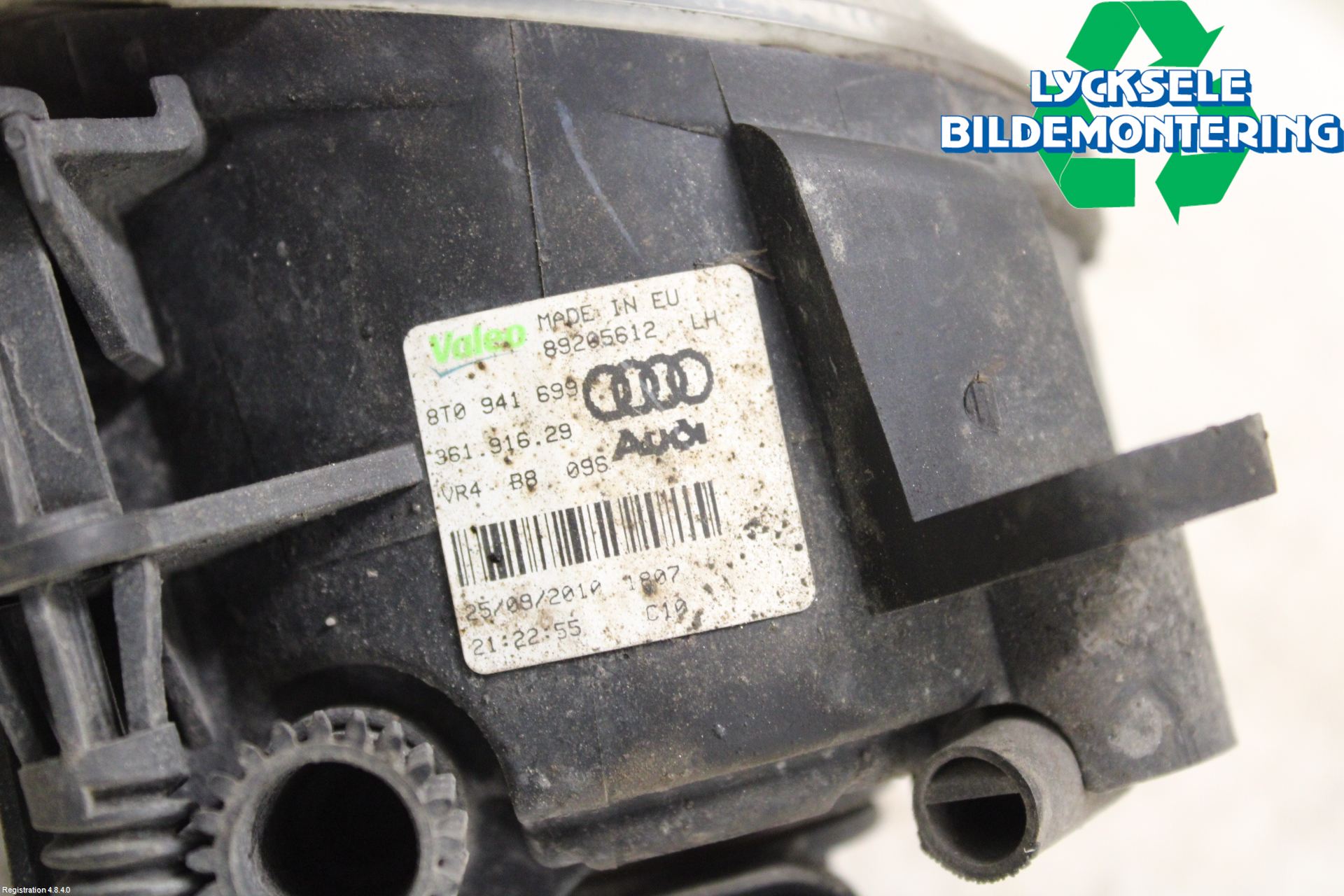 Audi A4/S4 08-11 Dimljus-Varselljus Fram