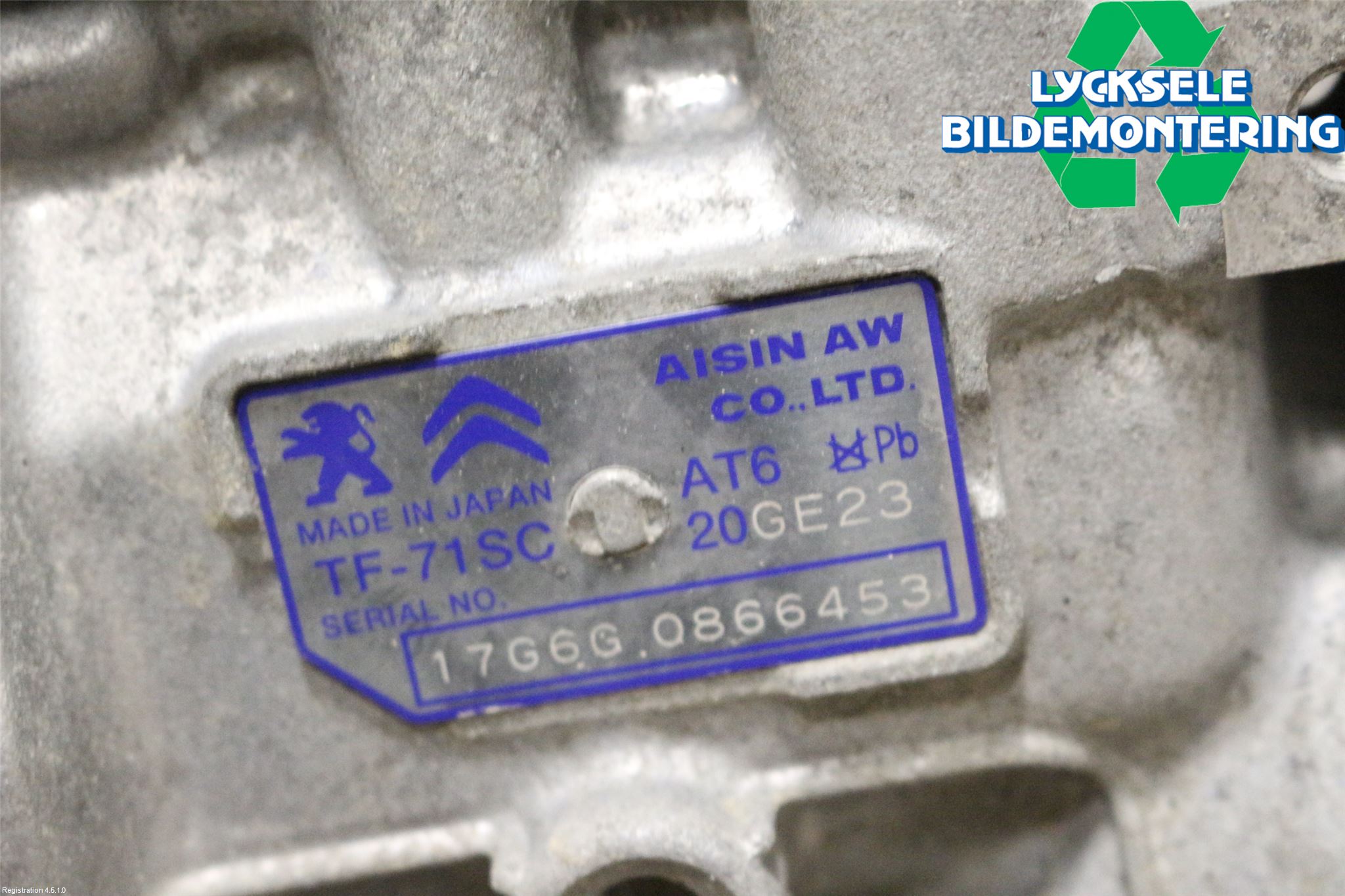 Peugeot 308 14-21 Växellåda Automat