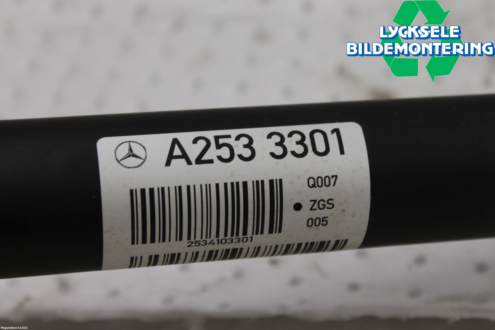 Mercedes-Benz MB E-KLASS (W213) 16-23 Mellanaxel Främre 4Wd