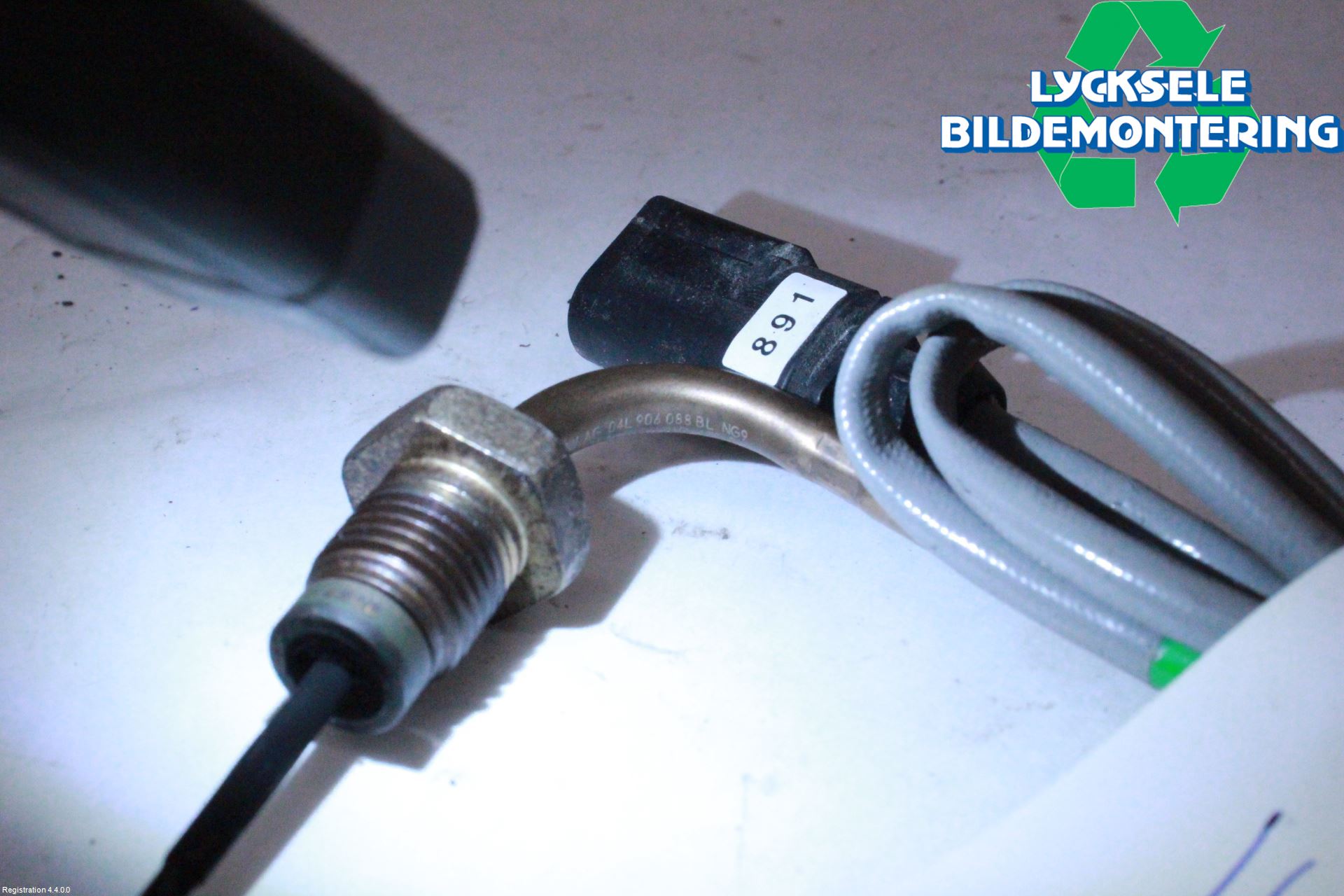 Audi Q2/SQ2 17- Givare Temp-Tryck Avgas