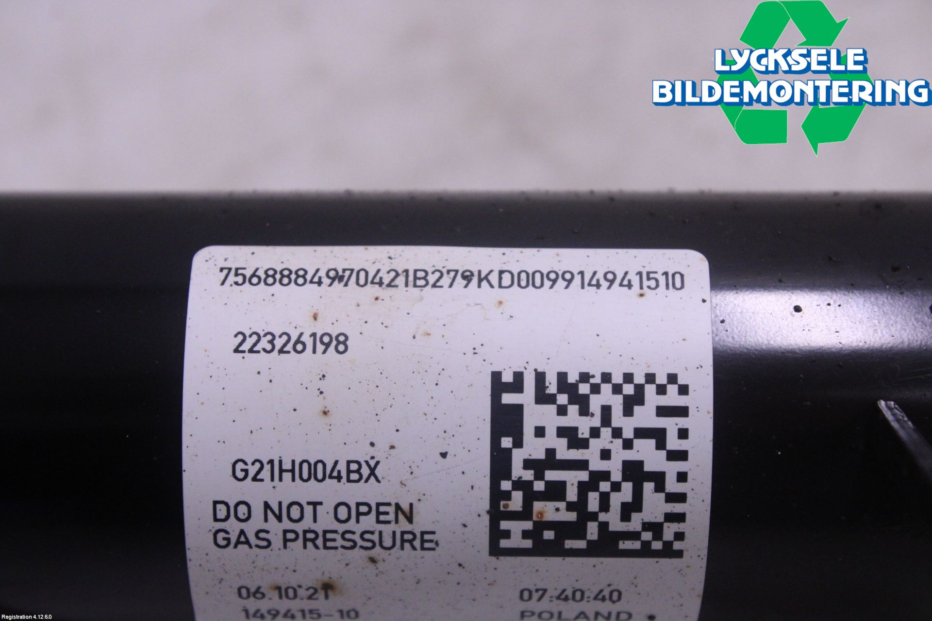 BMW 3 G20/G21/G80/G81 19- Stötdämpare Bak