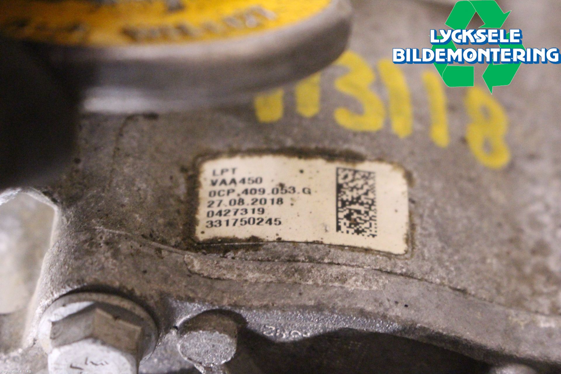 Skoda KODIAQ 17-24 Växel Fördelningslåda