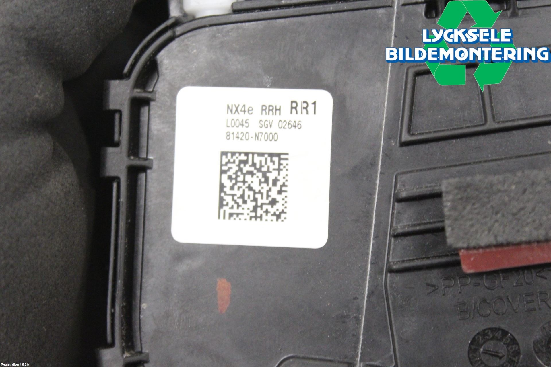 Hyundai TUCSON 05- Låskista-Dörrlås