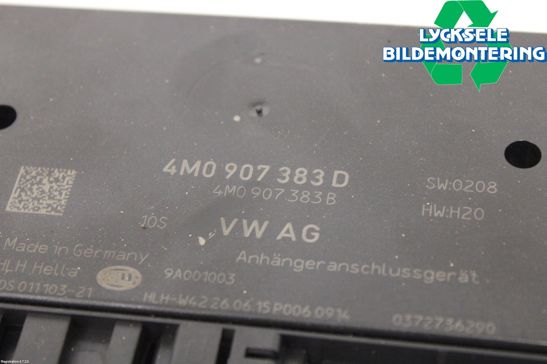 Audi Q7/SQ7 Styrenhet Dragkrok