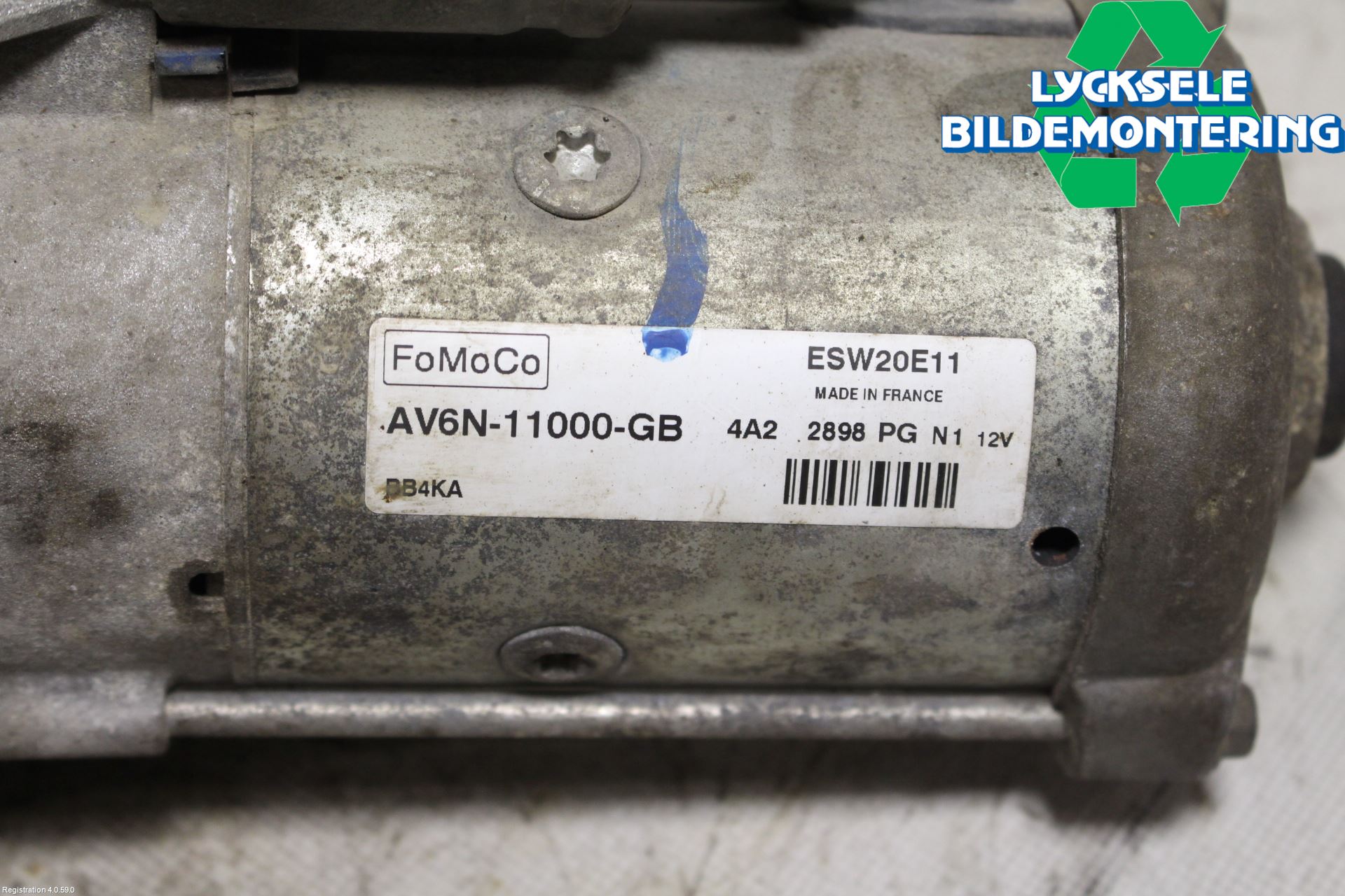 Ford FOCUS 11-14 Startmotor Diesel