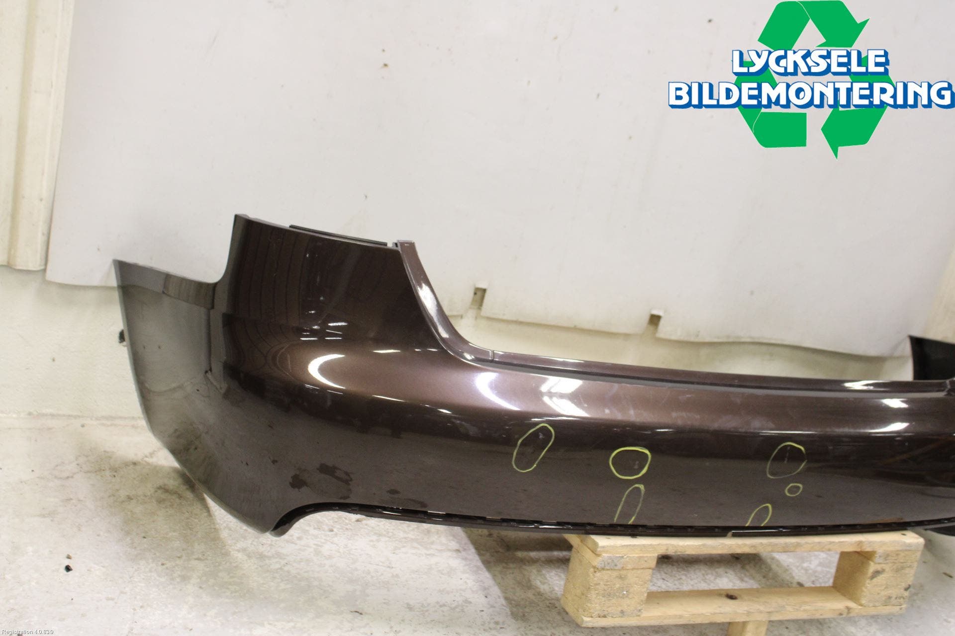 Audi A4/S4 08-11 Stötfångarbeklädnad Bak