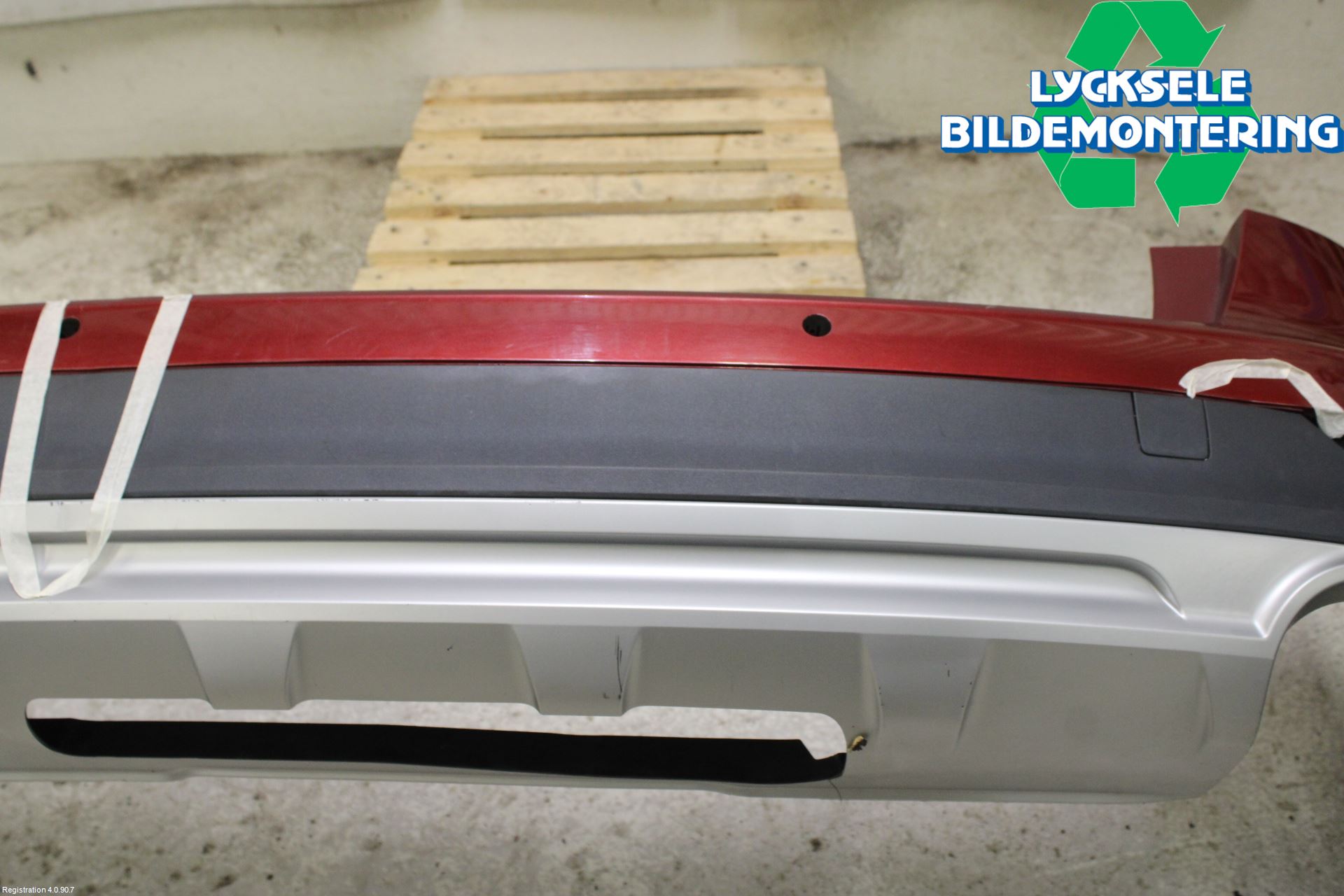 Audi A4 ALLROAD 17- Stötfångarbeklädnad Bak