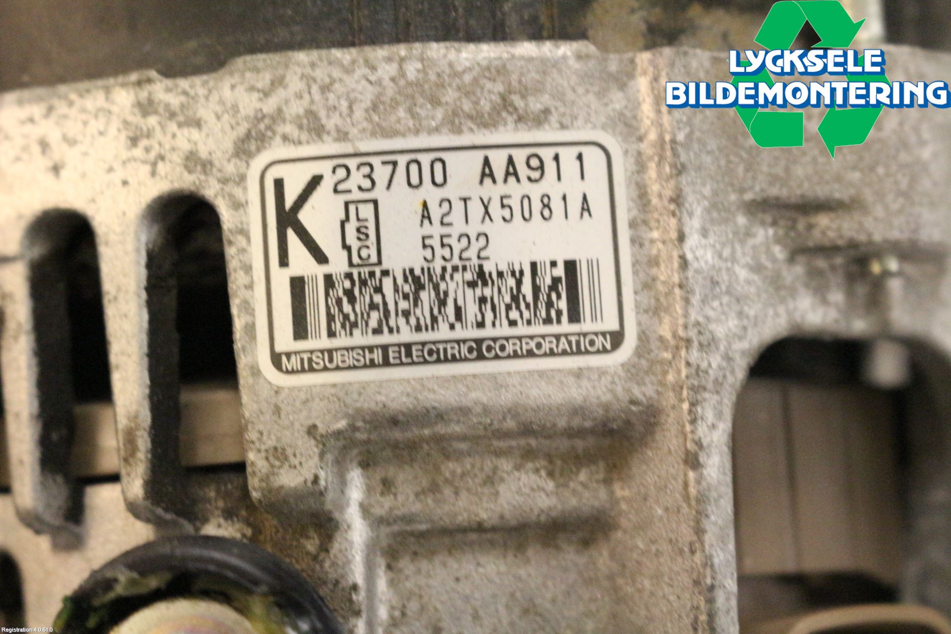 Subaru OUTBACK 15-20 Generator