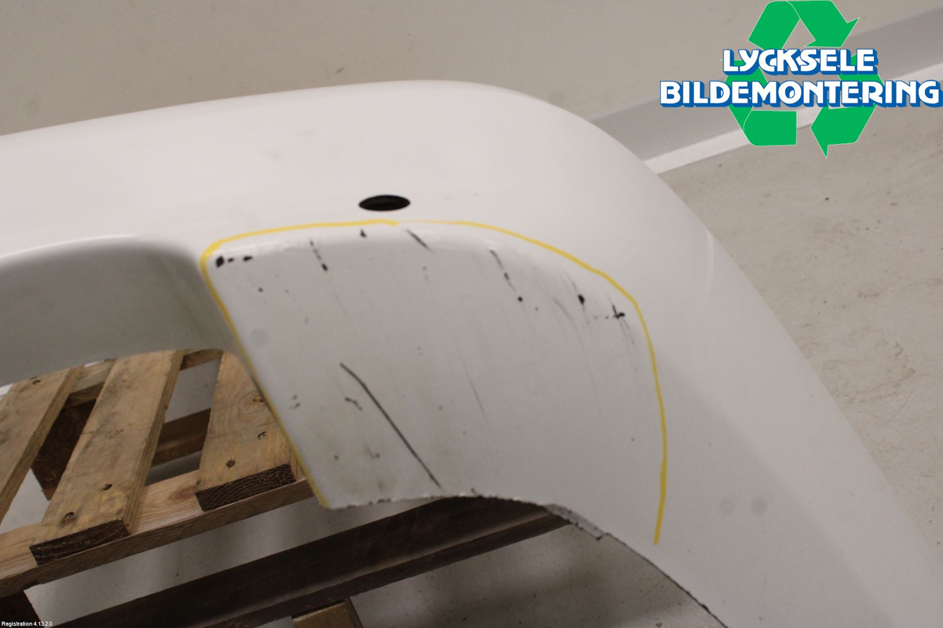 Volvo V70 08-13 Spoiler Bak
