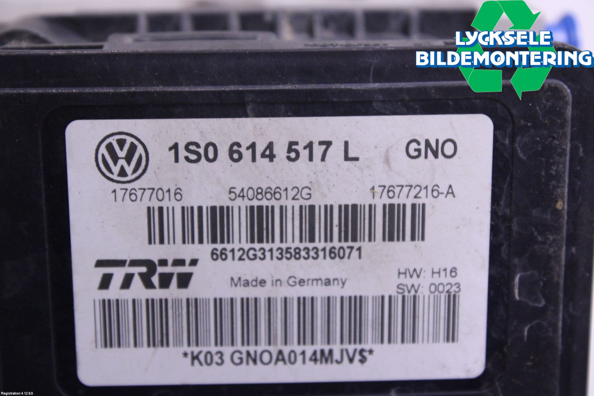 Volkswagen VW UP! / E-UP! Abs Hydraulaggregat