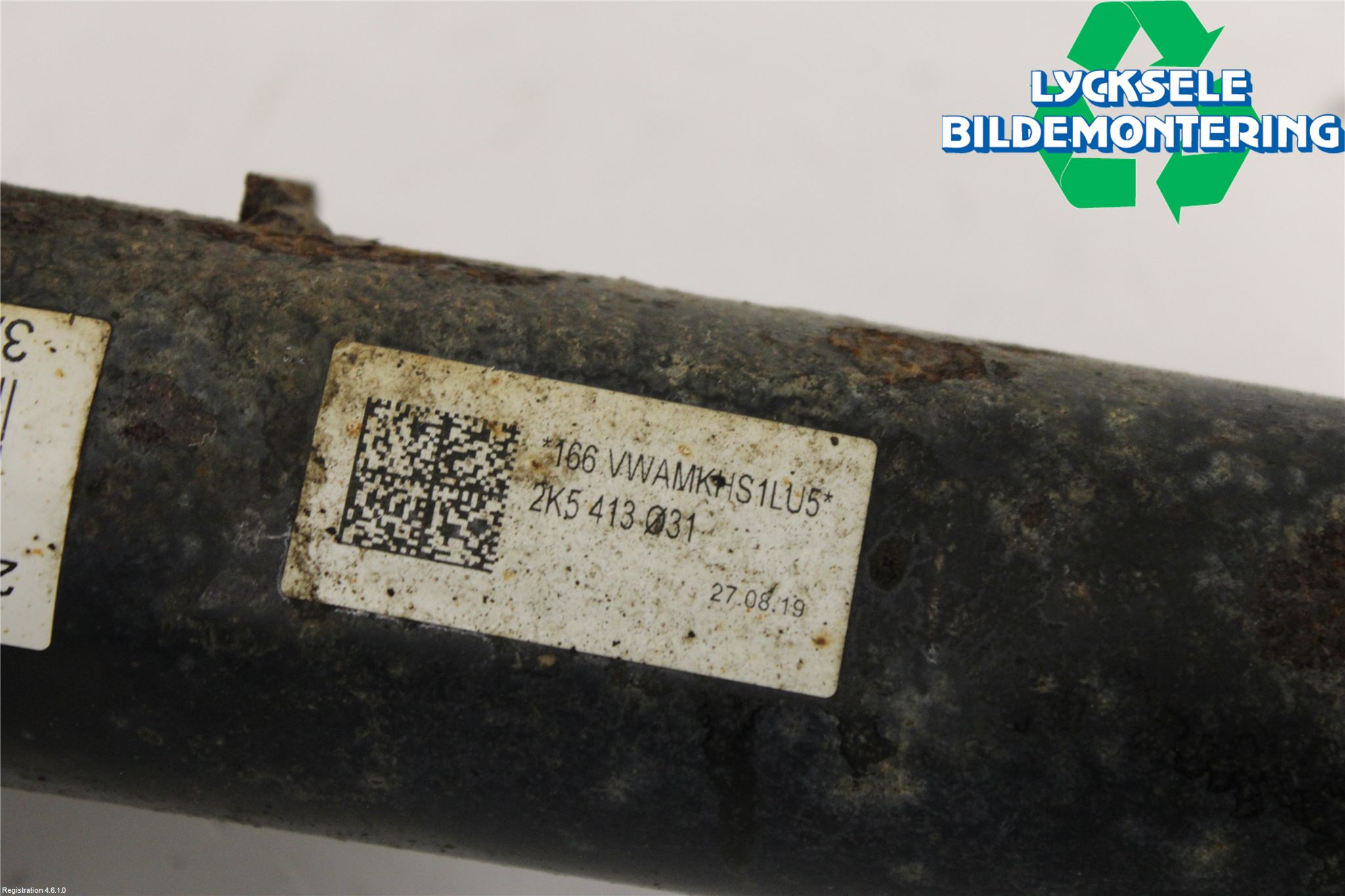 Volkswagen VW CADDY 16-20 Fjäderben Fram Vänster