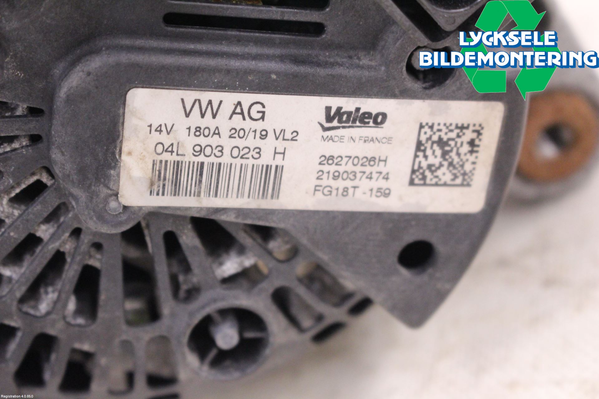 Volkswagen VW GOLF / E-GOLF VII 13-20 Generator