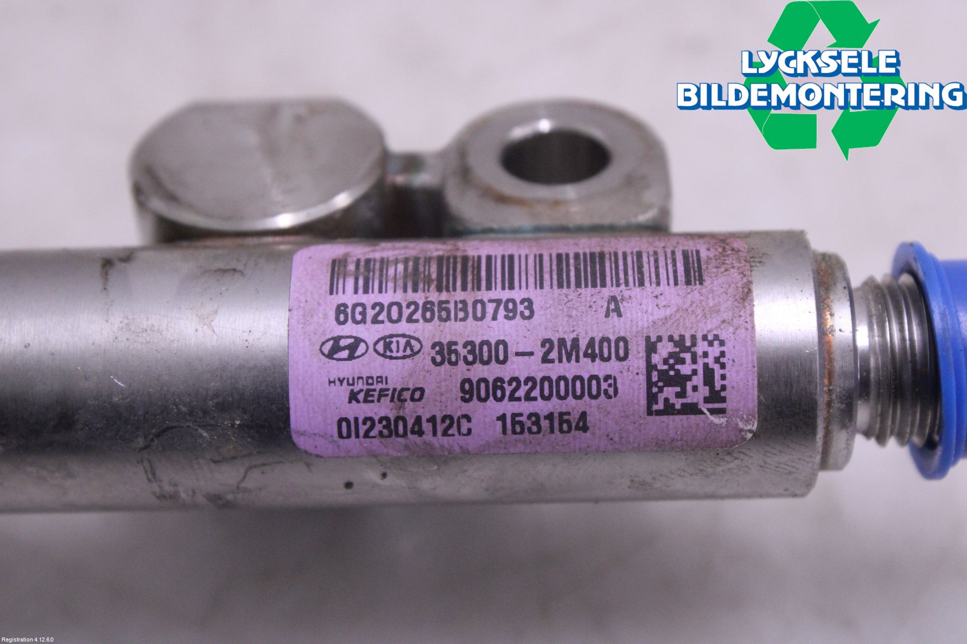 Kia SORENTO 21- Inj. Fuelrail