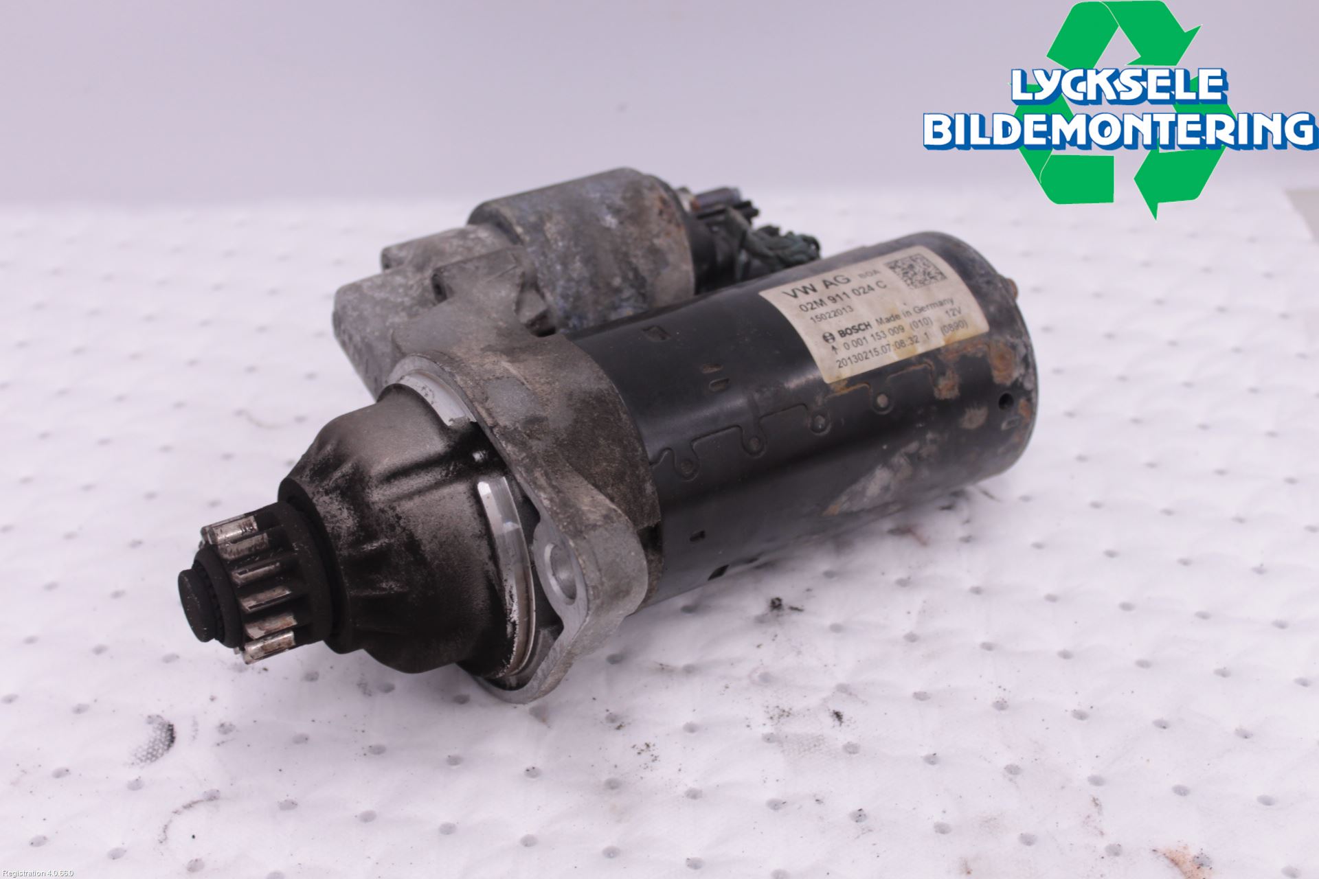 Volkswagen VW PASSAT 11-14 Startmotor Diesel