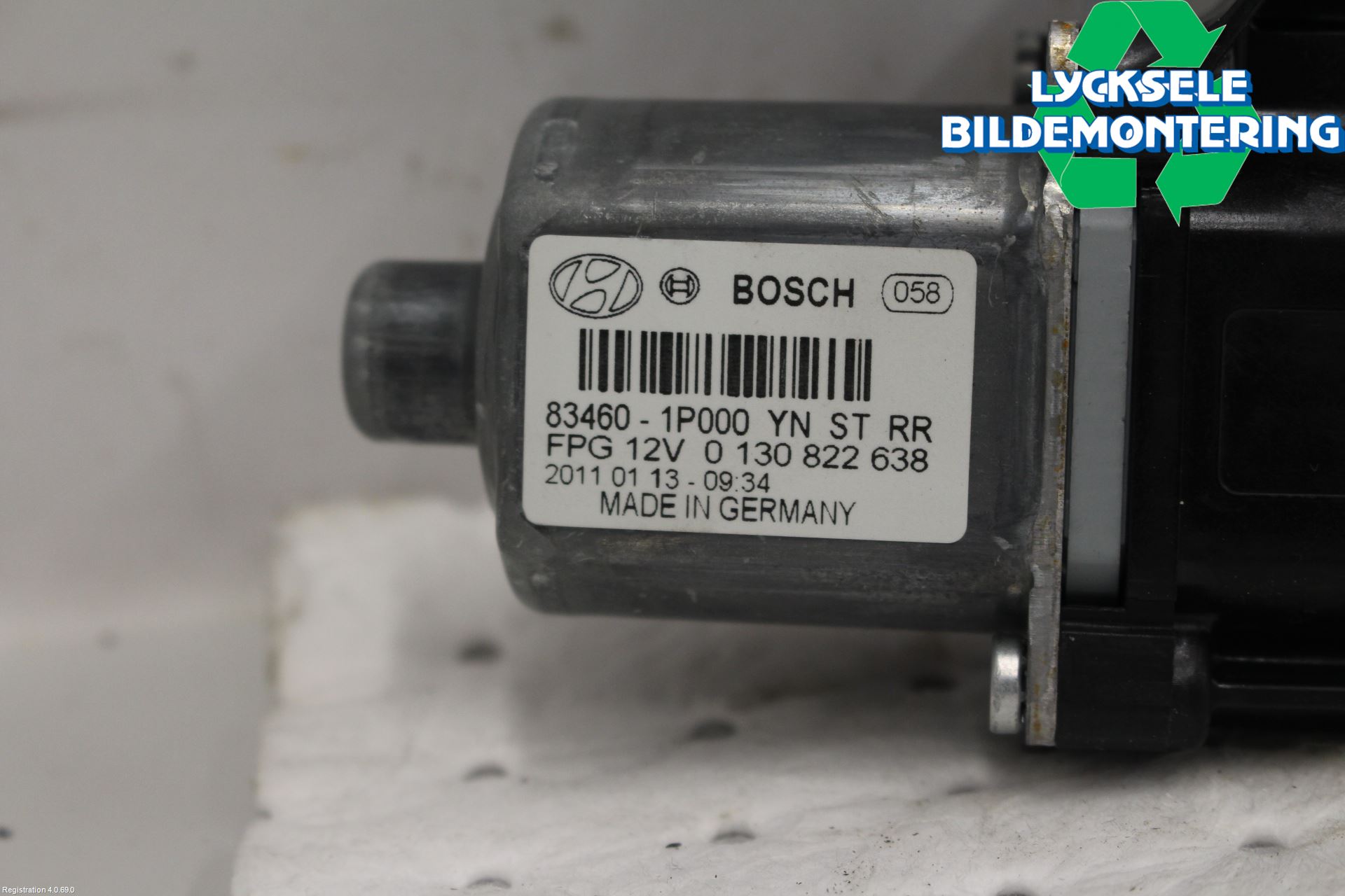 Hyundai ix20 Fönsterhissmotor