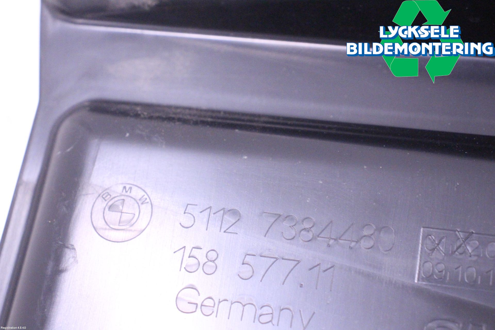 BMW 3 F30/F31/F80 12-19 Stötfångarfäste Bak Hö