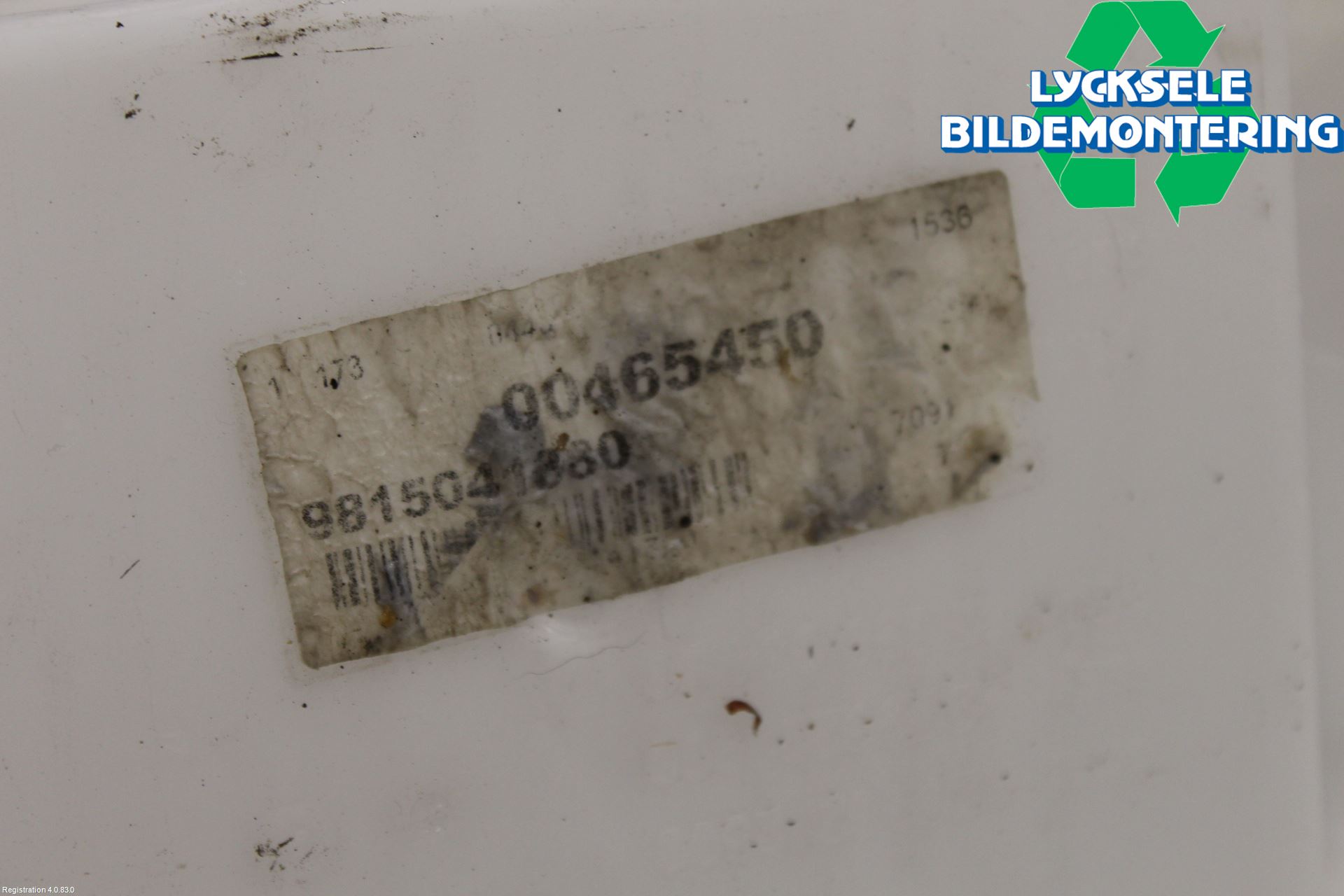 Peugeot EXPERT/E-EXPERT 17- Spolartank Vindruta-Strål