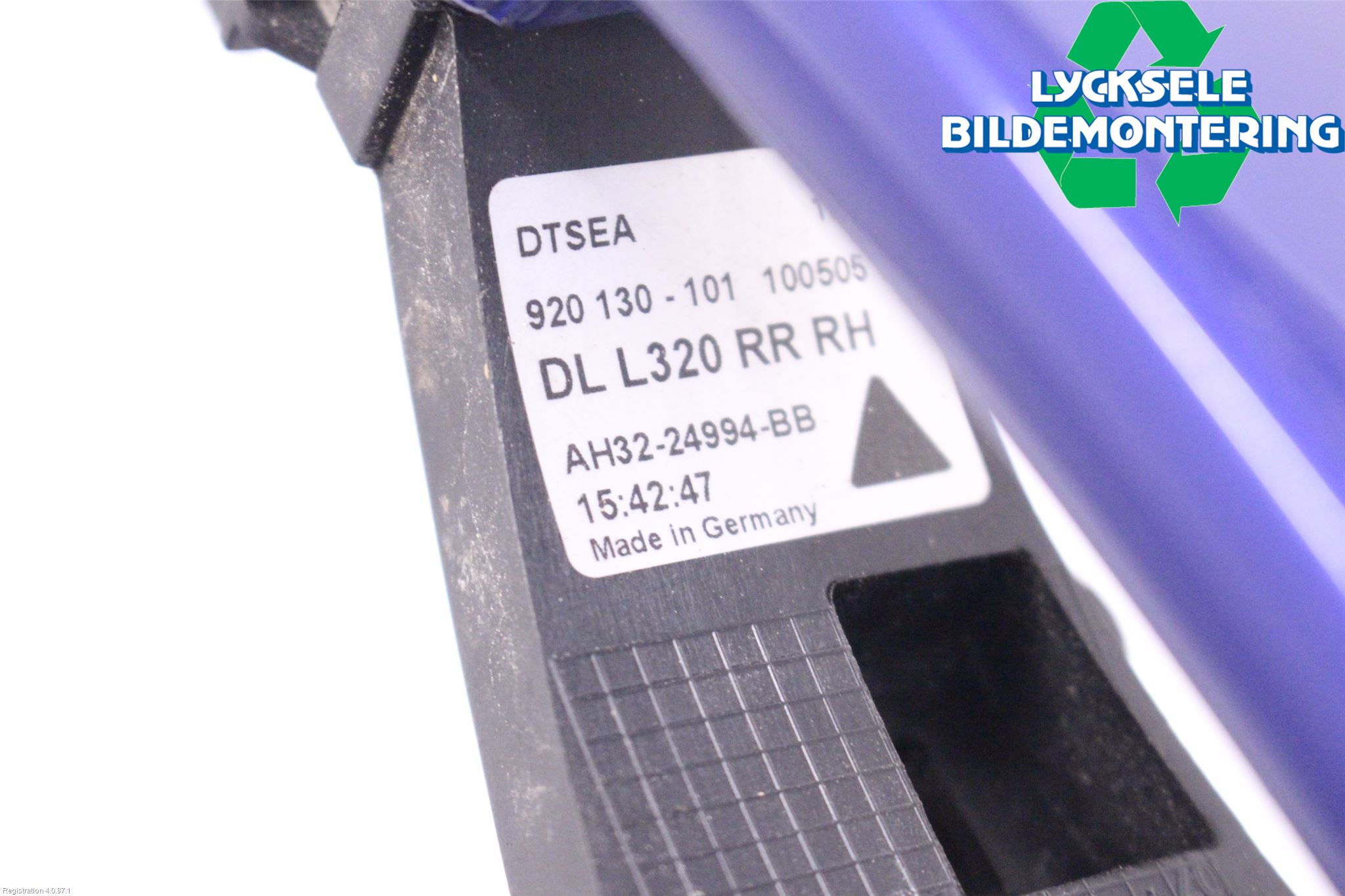 Landrover RANGE ROVER SPORT (L320) 10-13 Dörrhandtag Yttre Hö