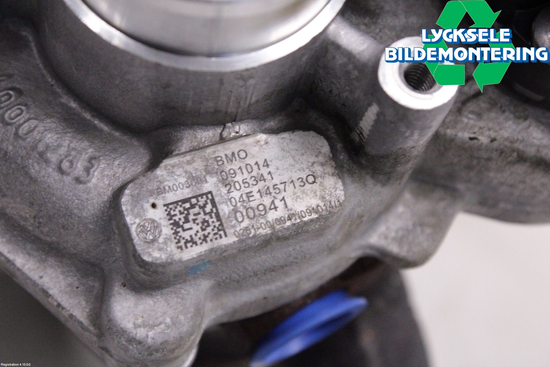 Volkswagen VW POLO 10-17 Turboaggregat