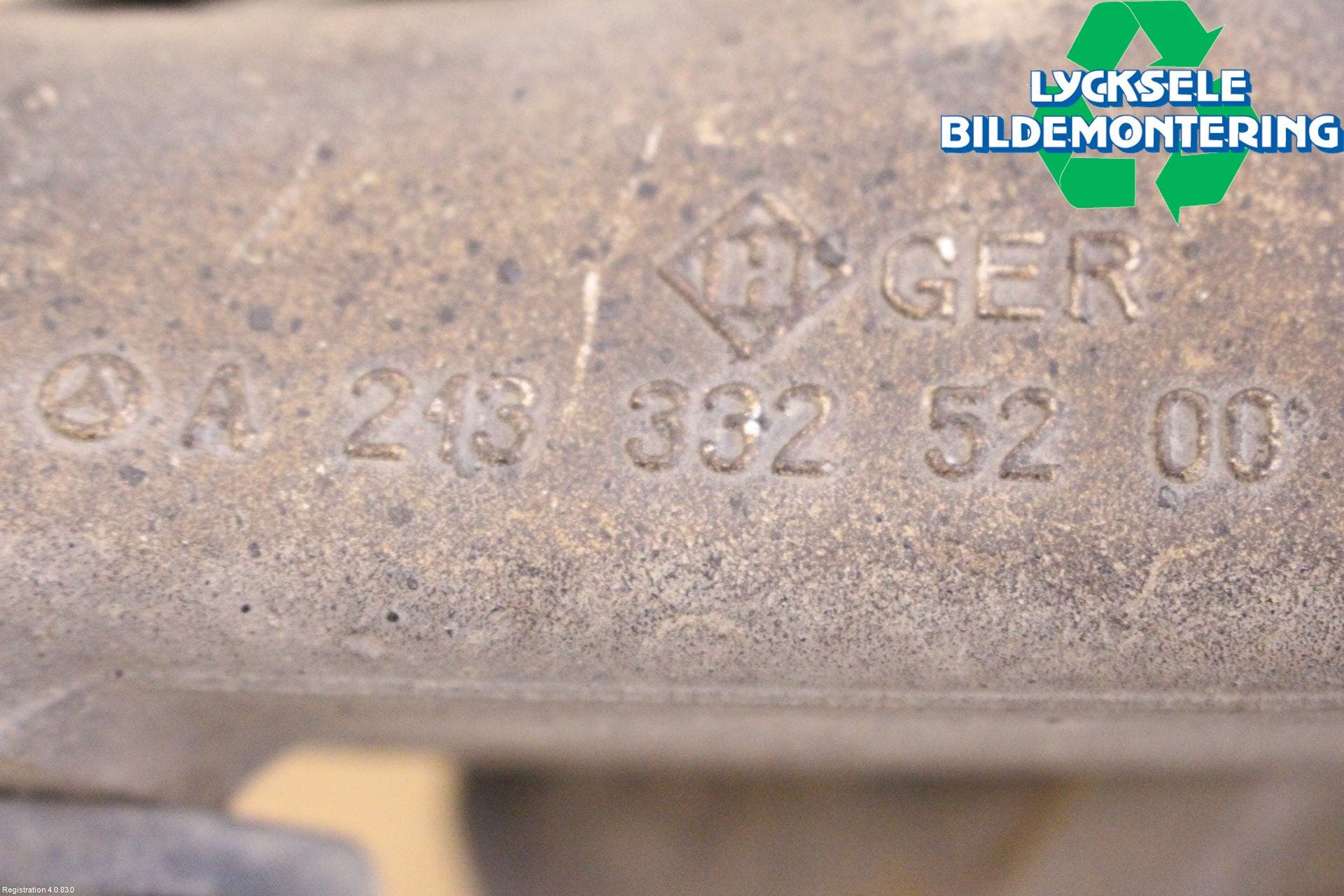 Mercedes-Benz MB E-KLASS (W213) 16-23 Styrspindel Lagerhus Hö