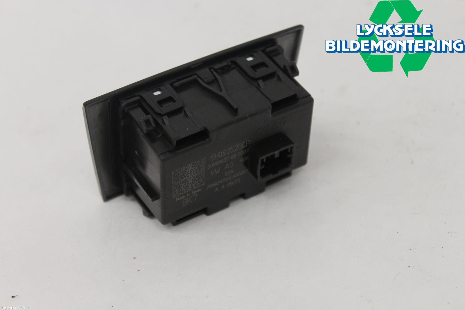 Volkswagen VW CADDY 21- Strömställare Varnings