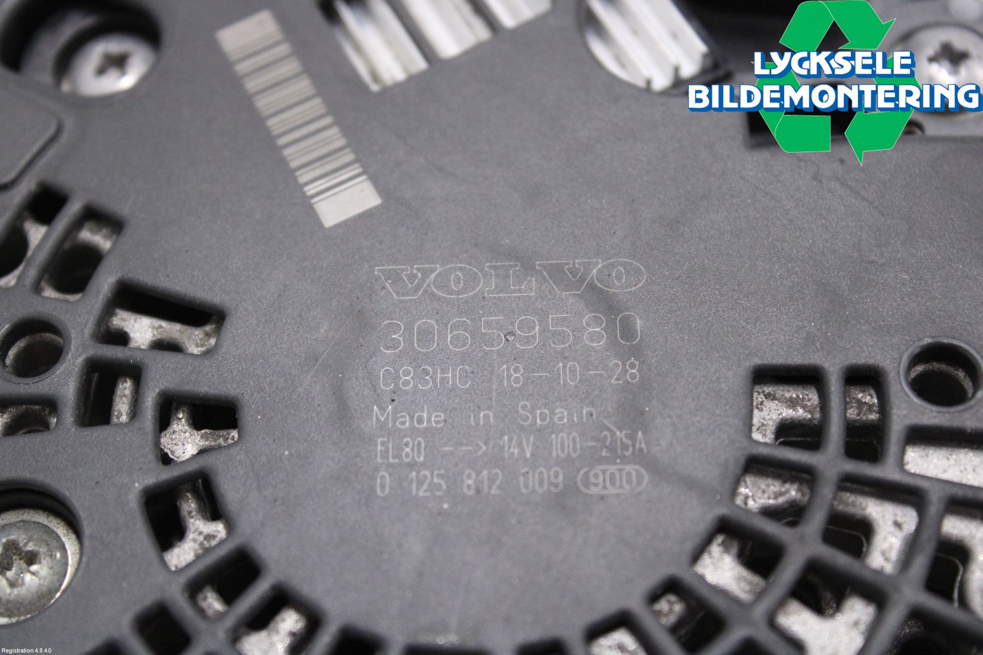 Volvo V60 19- Generator