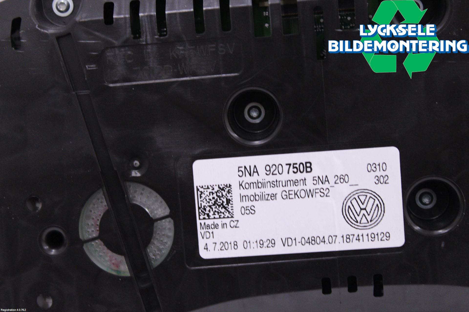 Volkswagen VW TIGUAN 16-24 Instrument Komb