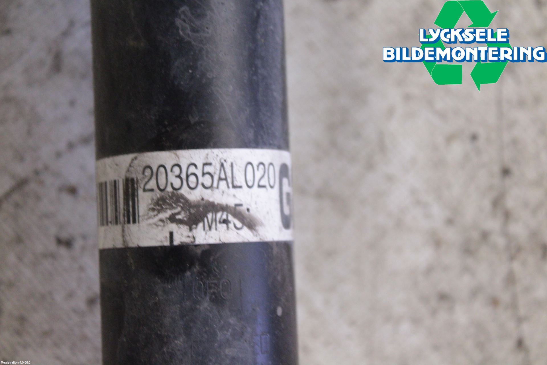 Subaru OUTBACK 15-20 Fjäderben Bak Vänster